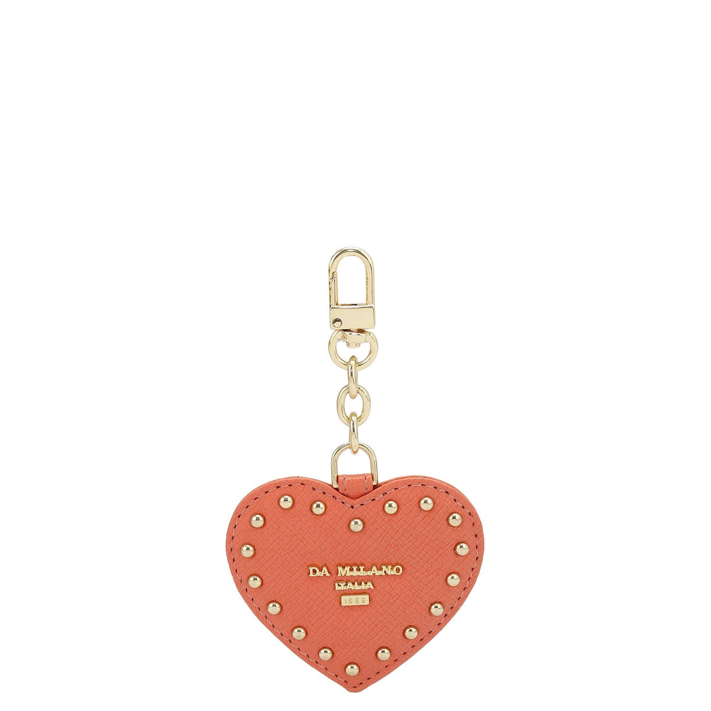 Franzy Leather Bag Hanging - Salmon