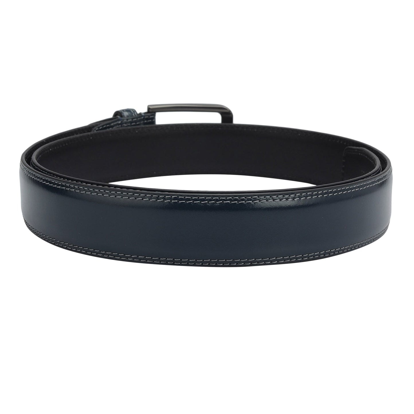 Casual Plain Leather Mens Belt