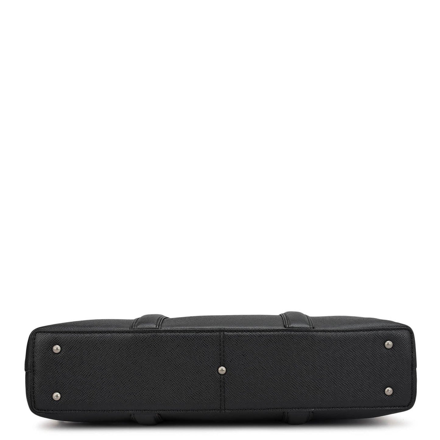 Franzy Leather Laptop Bag - Black