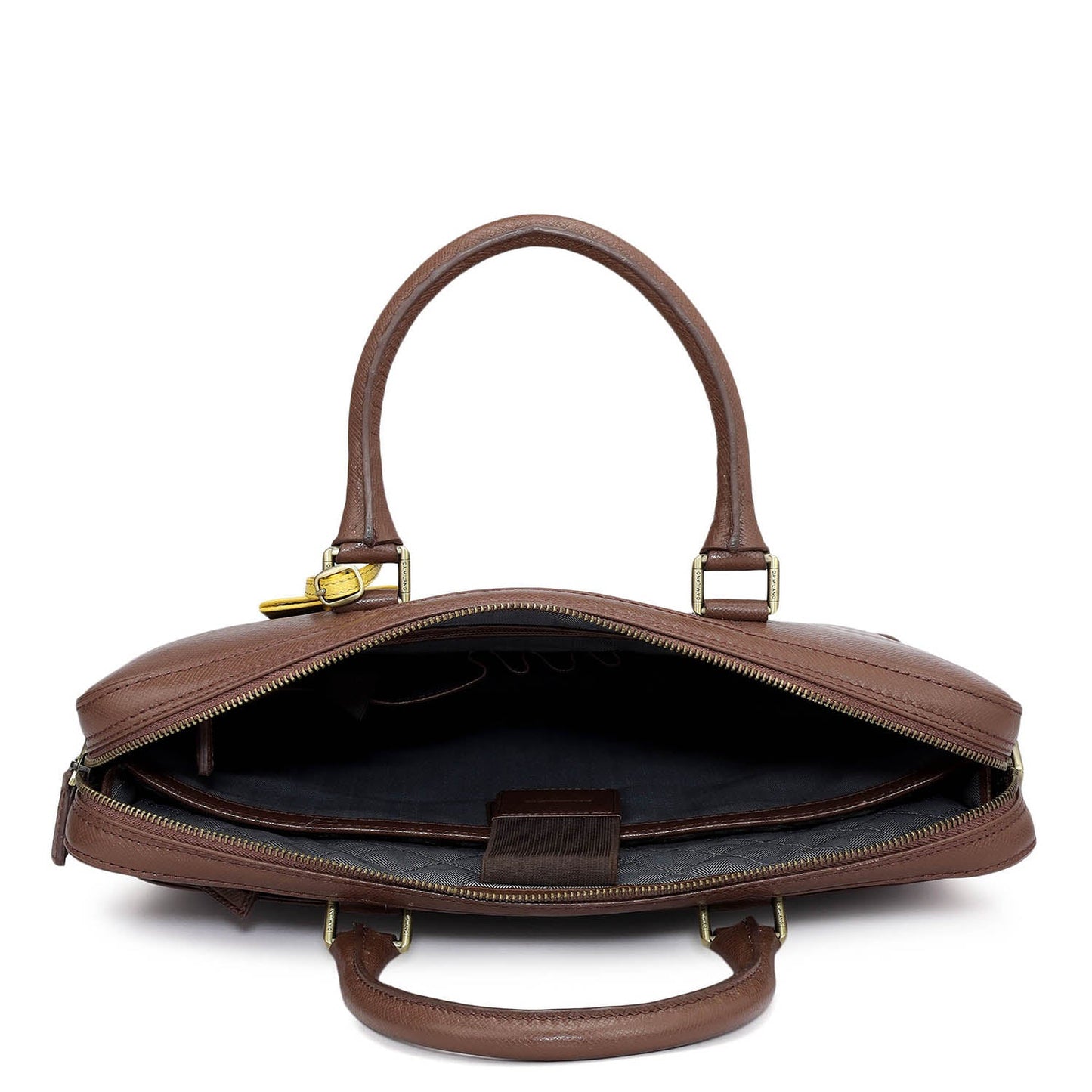 Franzy Leather Laptop Bag - Date