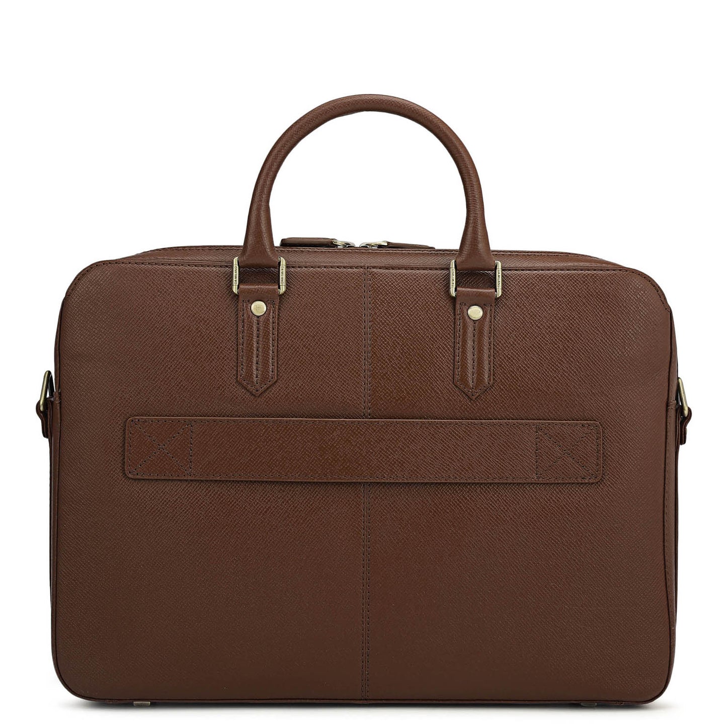 Franzy Leather Laptop Bag - Date