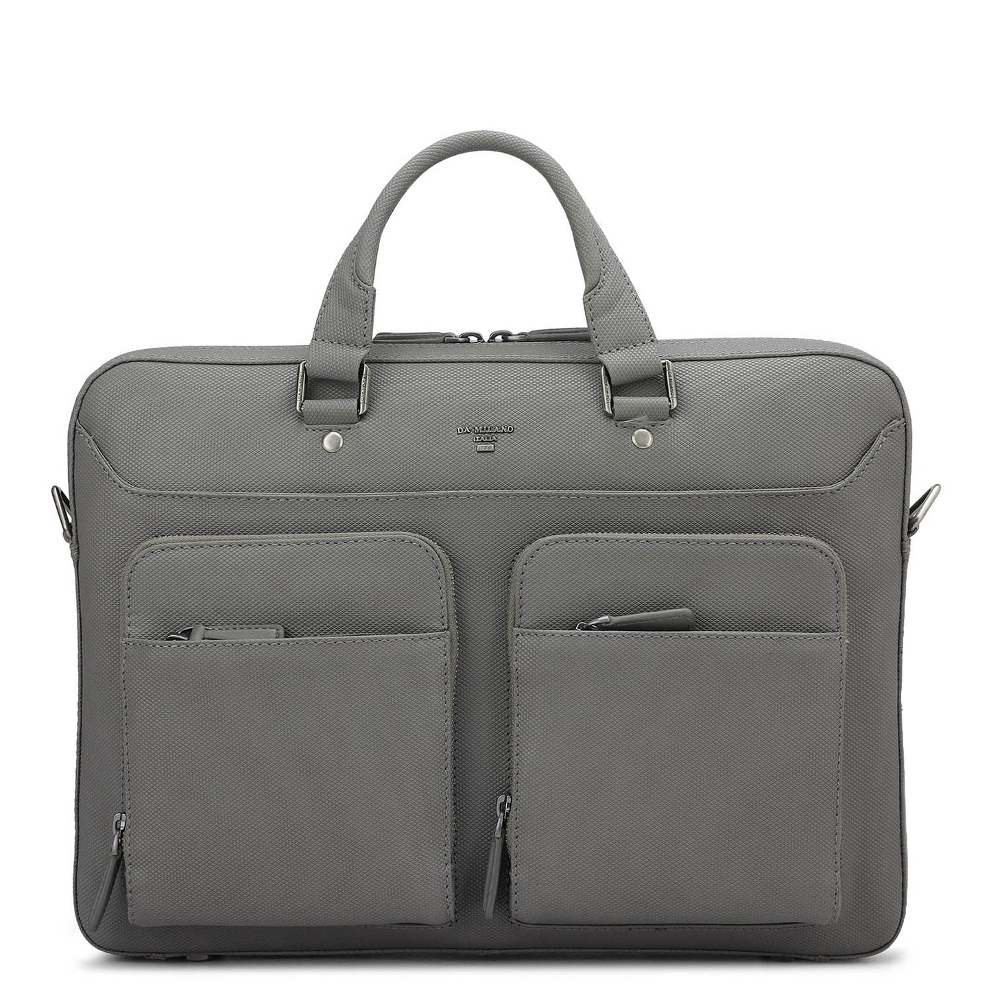 Fish Leather Laptop Bag - Grey