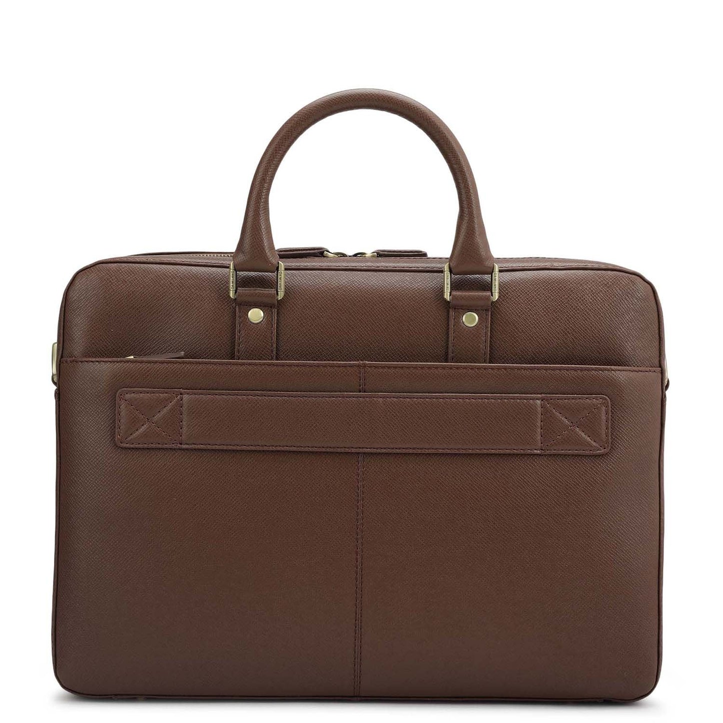 Franzy Leather Laptop Bag - Date
