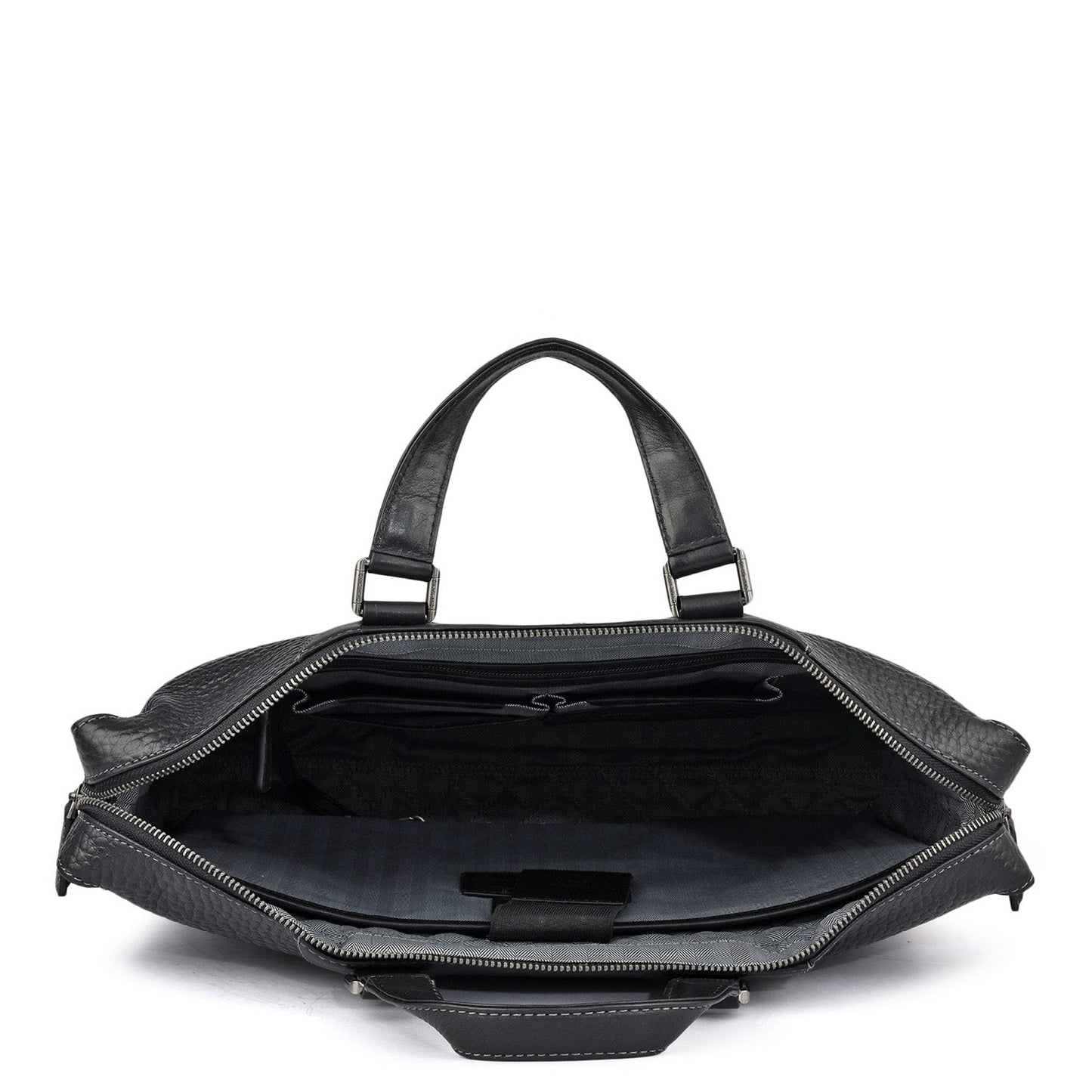 Bub Leather Laptop Bag - Black