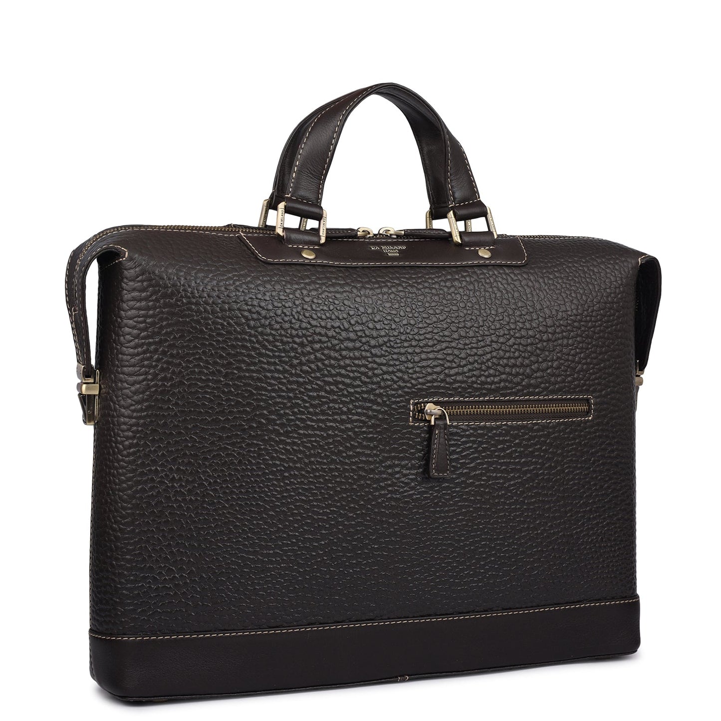 Bub Leather Laptop Bag - Brown