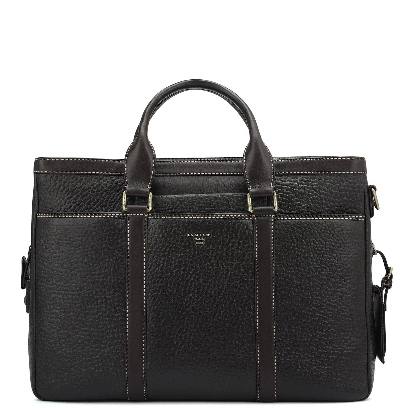 Bub Leather Laptop Bag - Brown