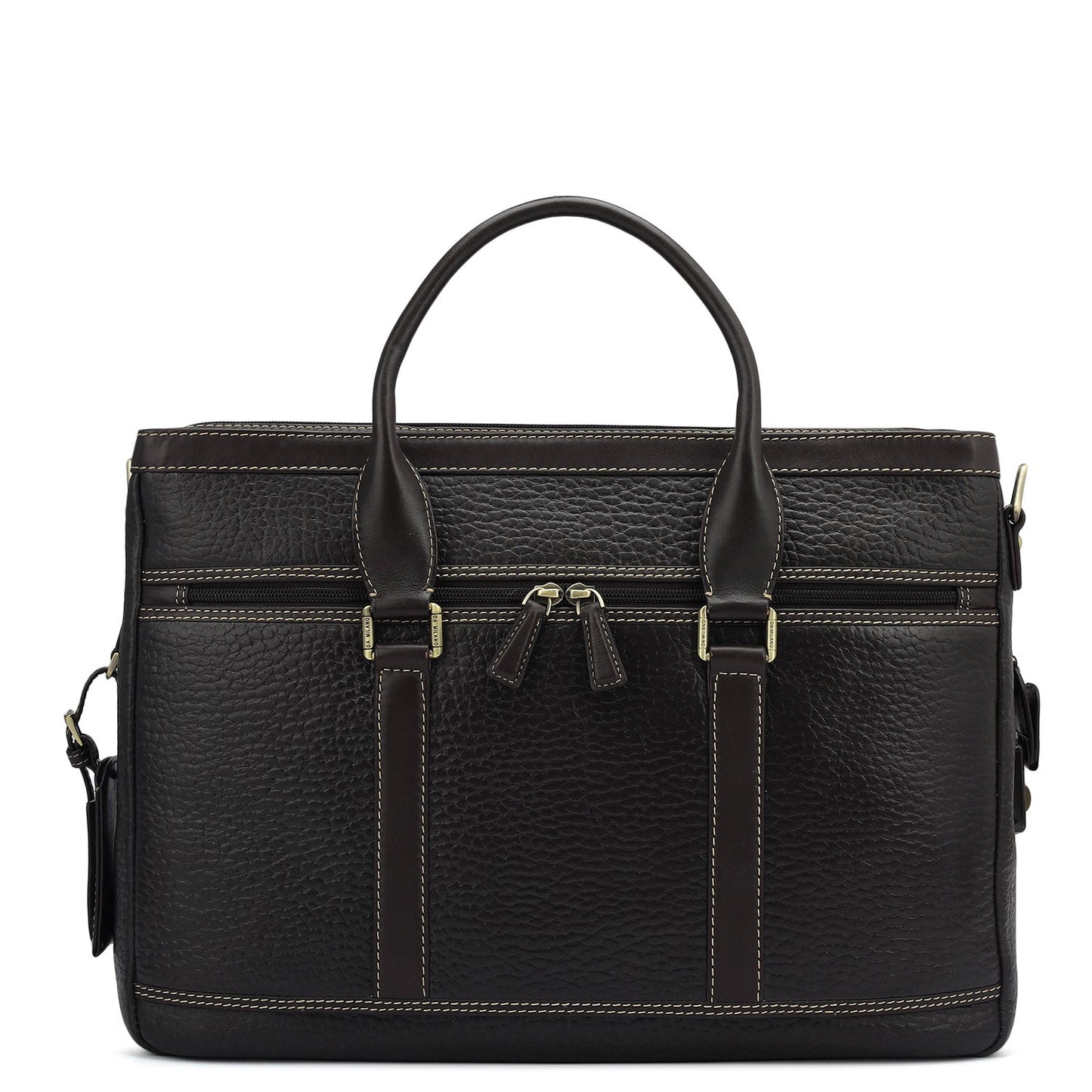 Bub Leather Laptop Bag - Brown