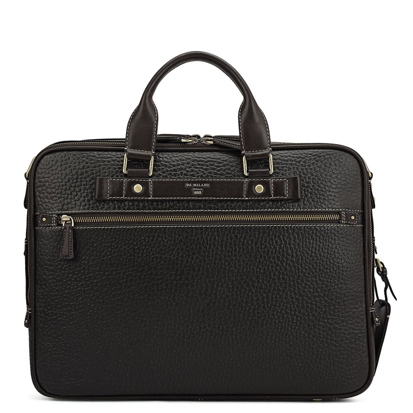 Bub Leather Laptop Bag - Brown