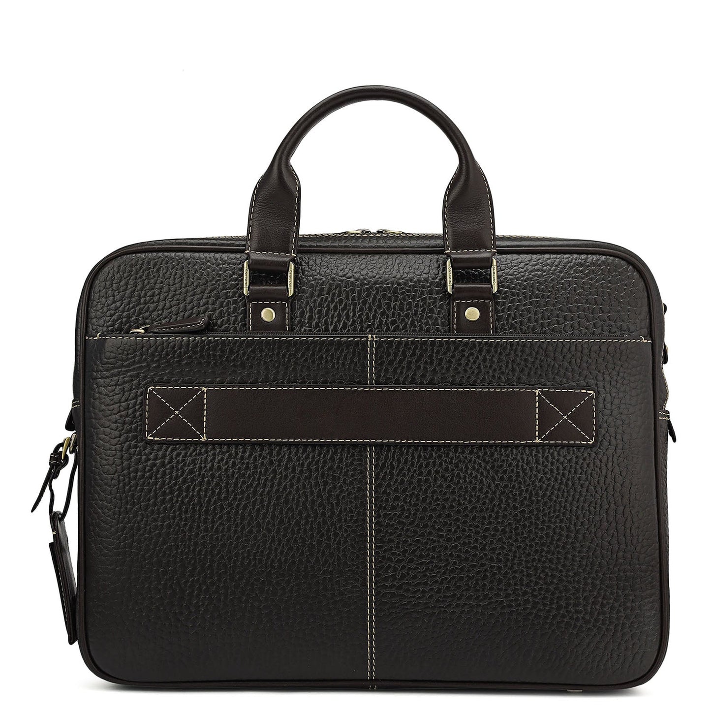 Bub Leather Laptop Bag - Brown
