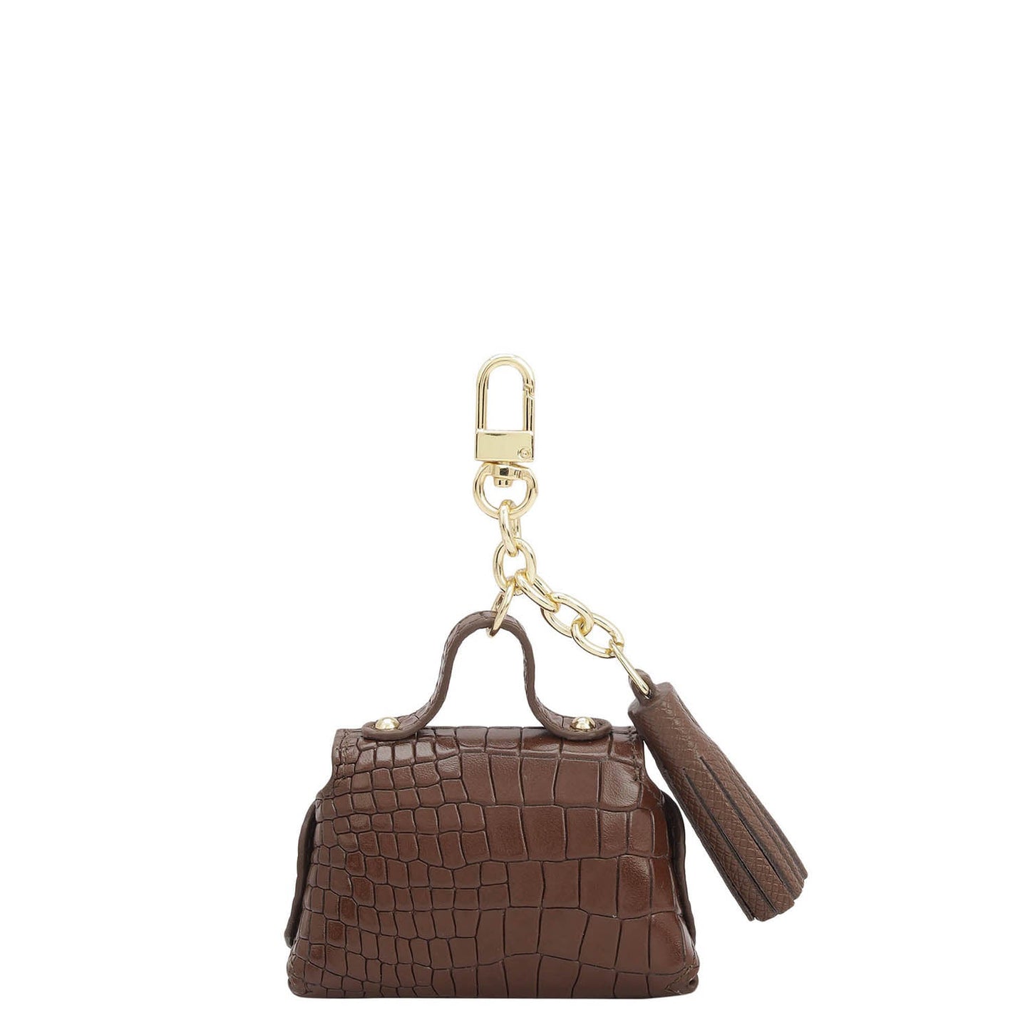 Croco Leather Earpod Case - Date