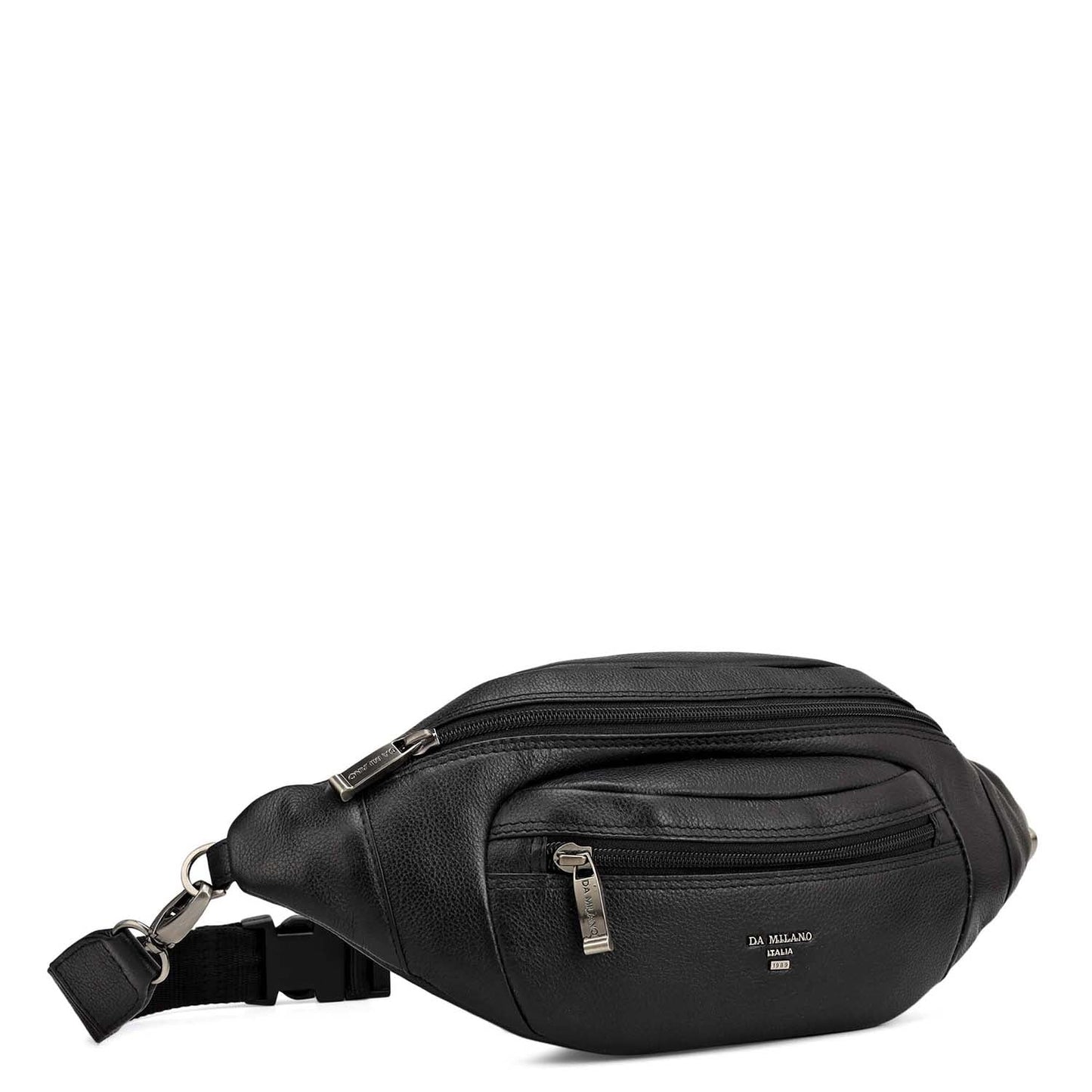 Wax Leather Multi Pouch - Black
