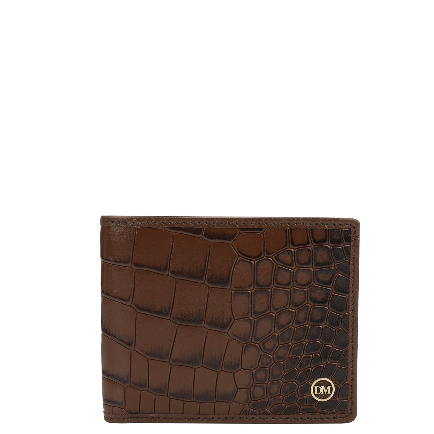 Date Croco Leather Mens & Ladies Wallet Gift Set