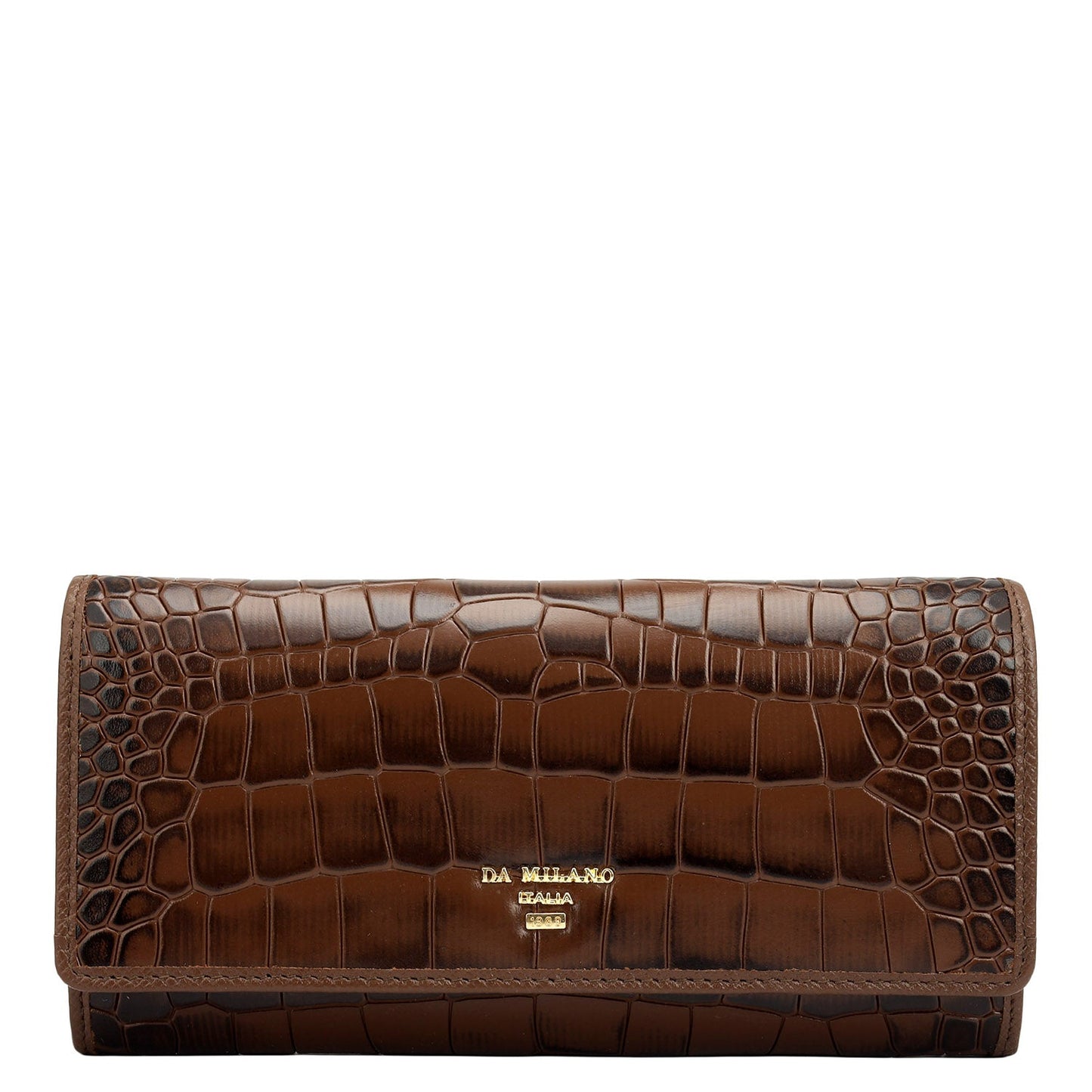 Date Croco Leather Mens & Ladies Wallet Gift Set