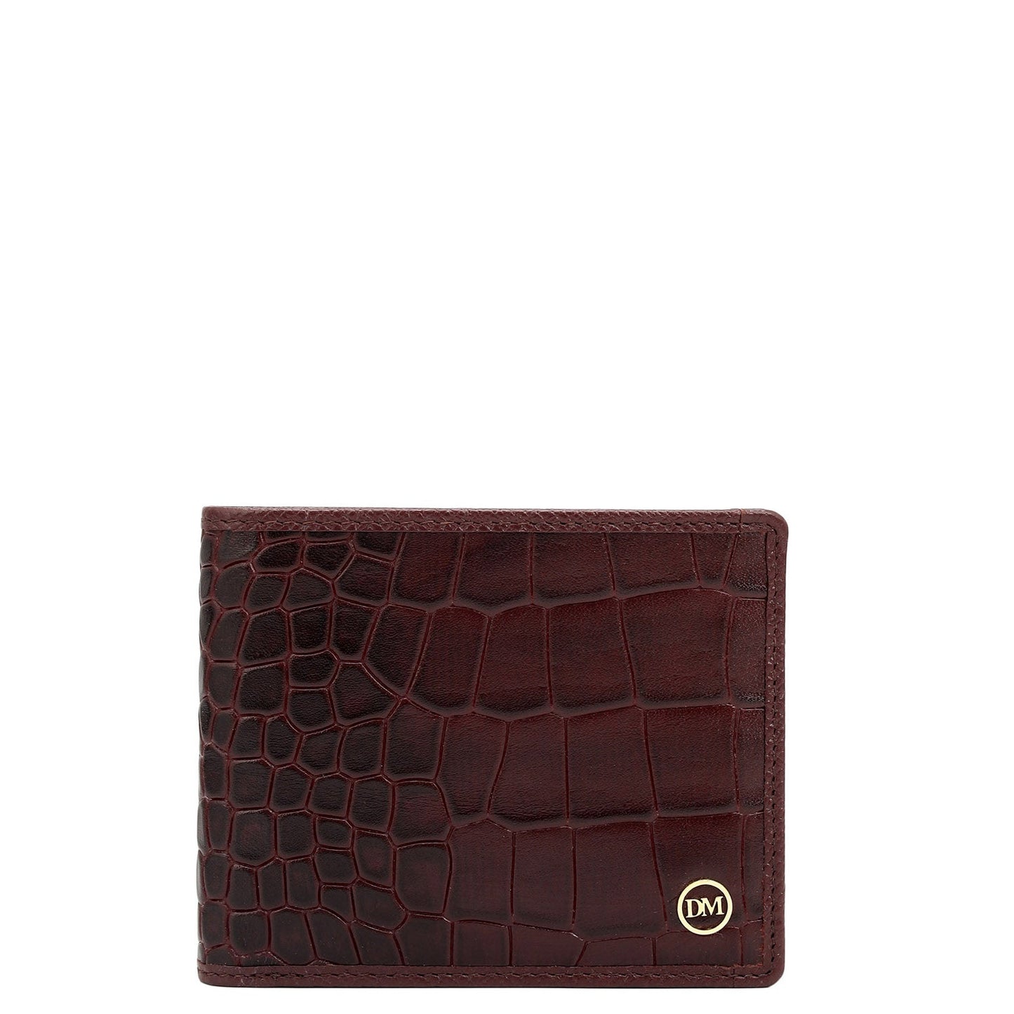 Wine Croco Leather Mens & Ladies Wallet Gift Set