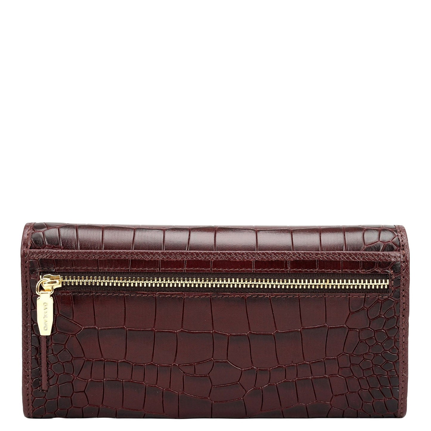 Wine Croco Leather Mens & Ladies Wallet Gift Set