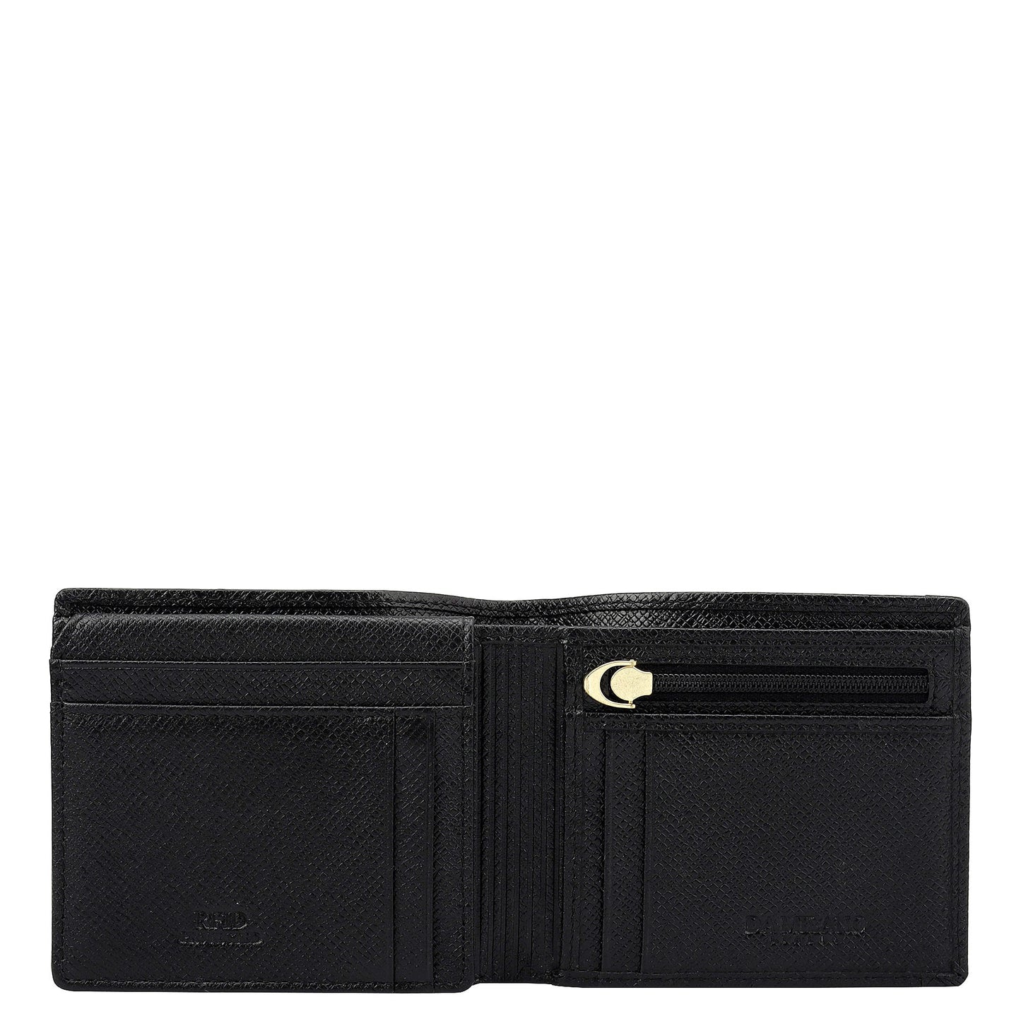 Black Croco Leather Mens & Ladies Wallet Gift Set