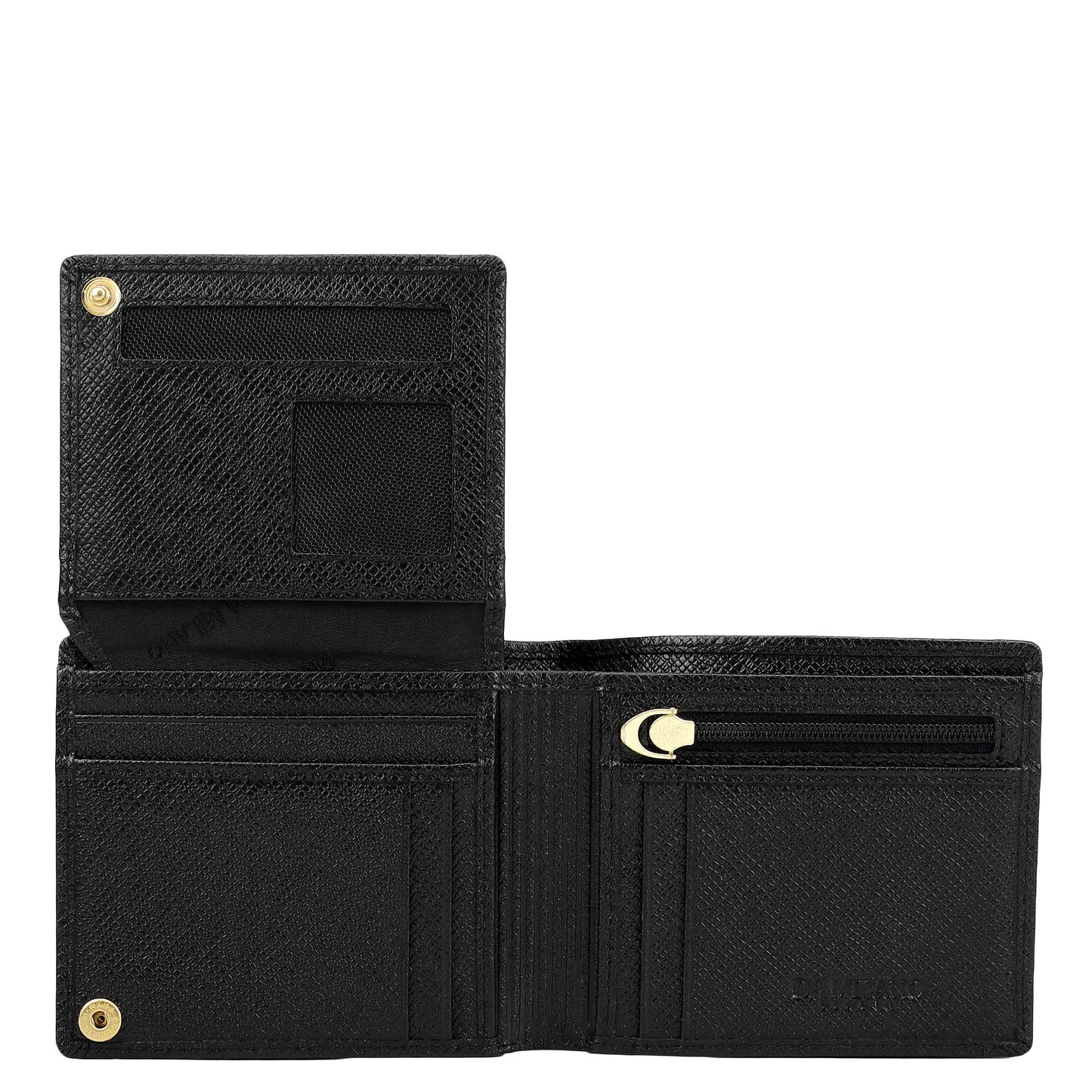 Black Croco Leather Mens & Ladies Wallet Gift Set