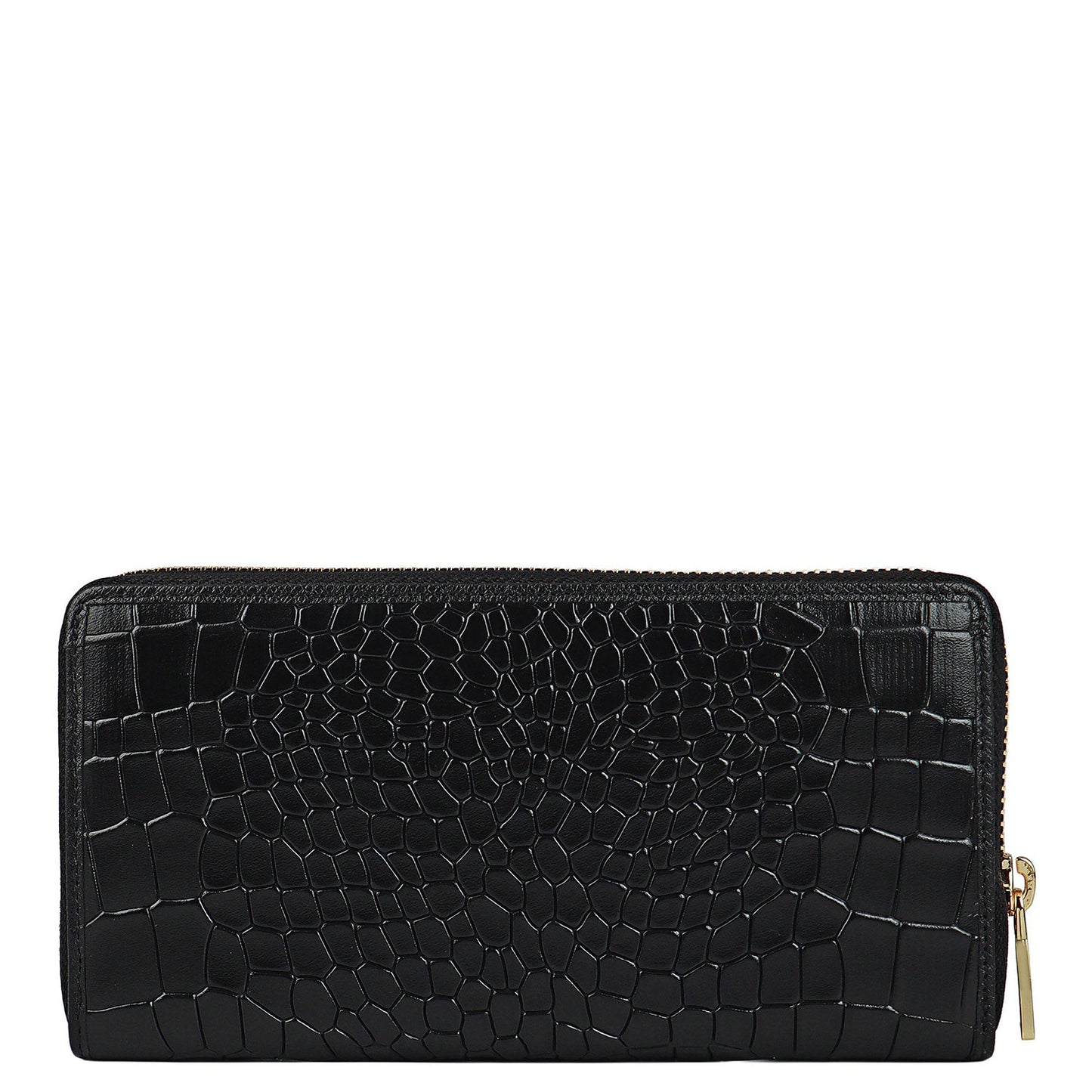Black Croco Leather Mens & Ladies Wallet Gift Set