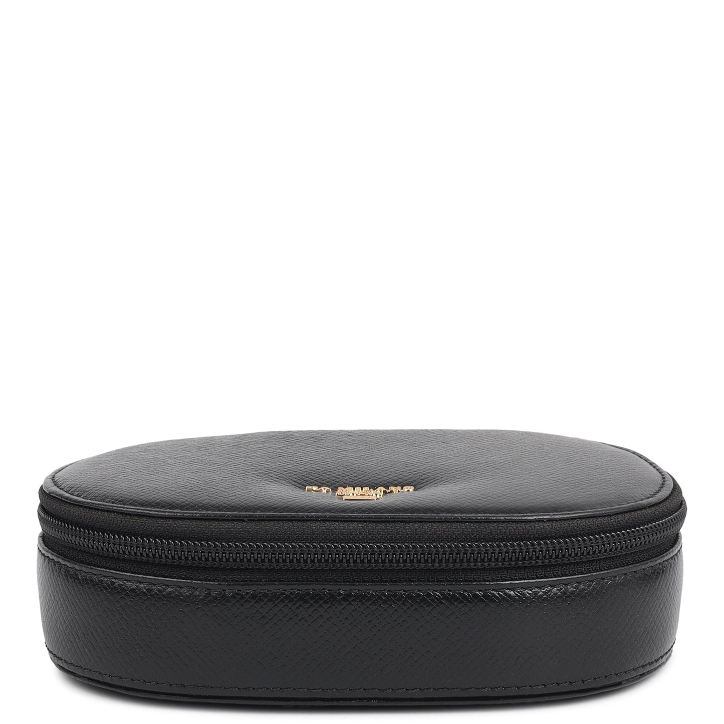 Franzy Leather Jewellery Case - Black