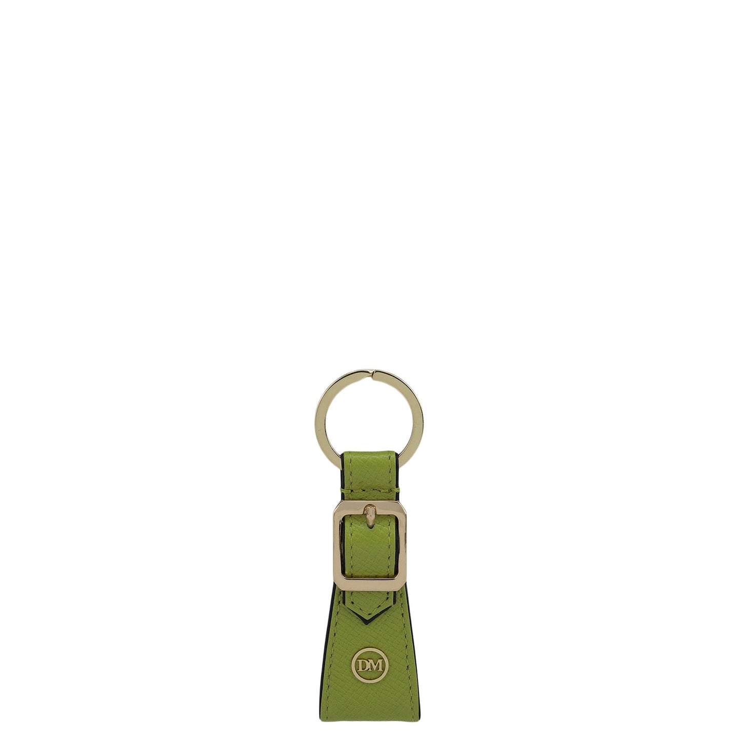 Franzy Leather Key Chain - Lime