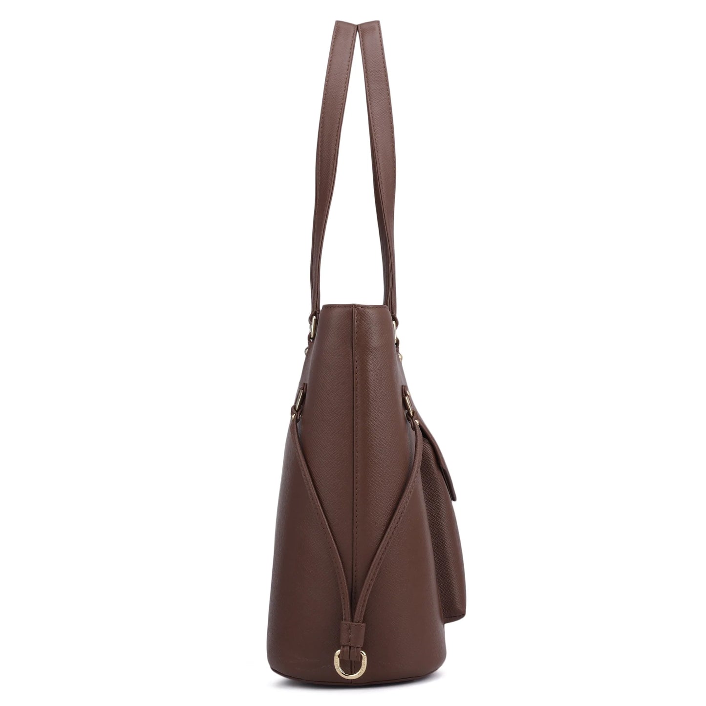 Large Franzy Leather Tote - Date