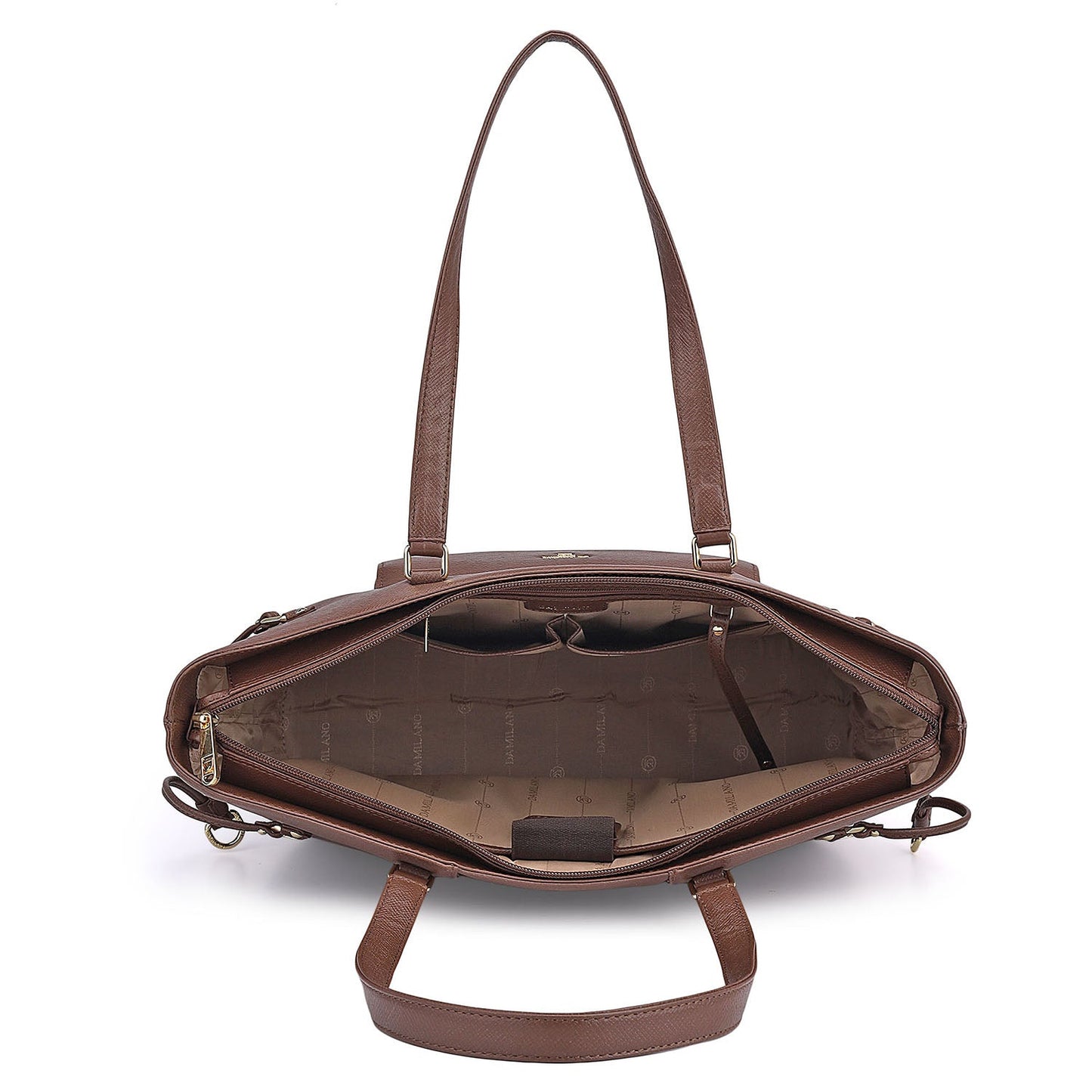 Large Franzy Leather Tote - Date