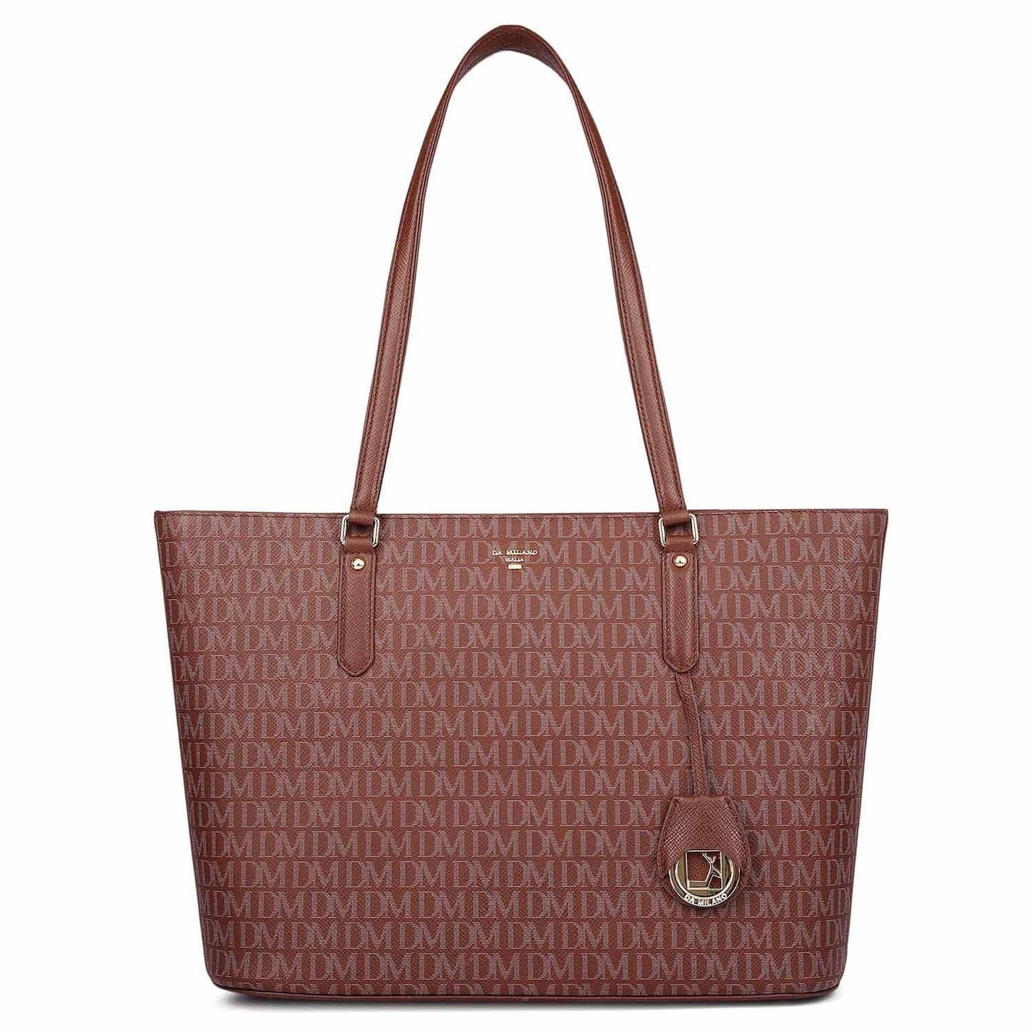 Large Monogram Leather Tote - Date