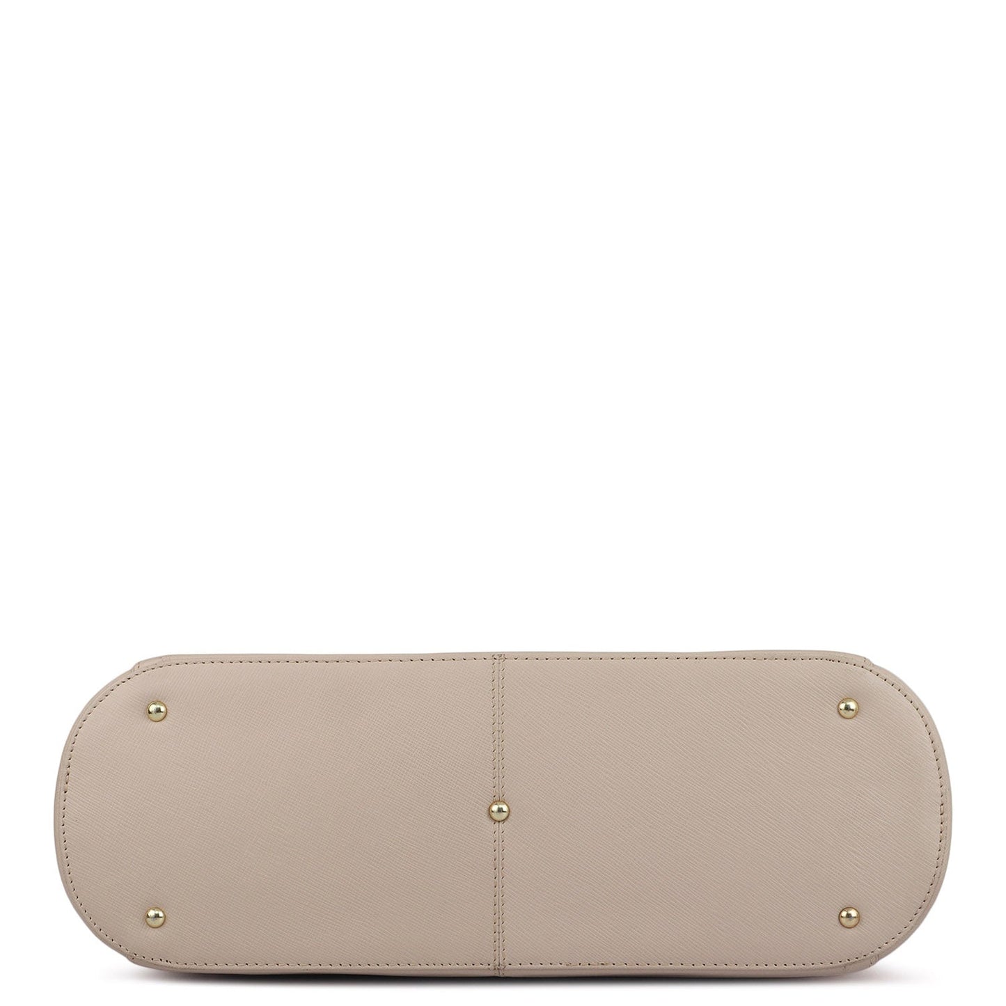 Large Saffiano Leather Tote - Powder Pink