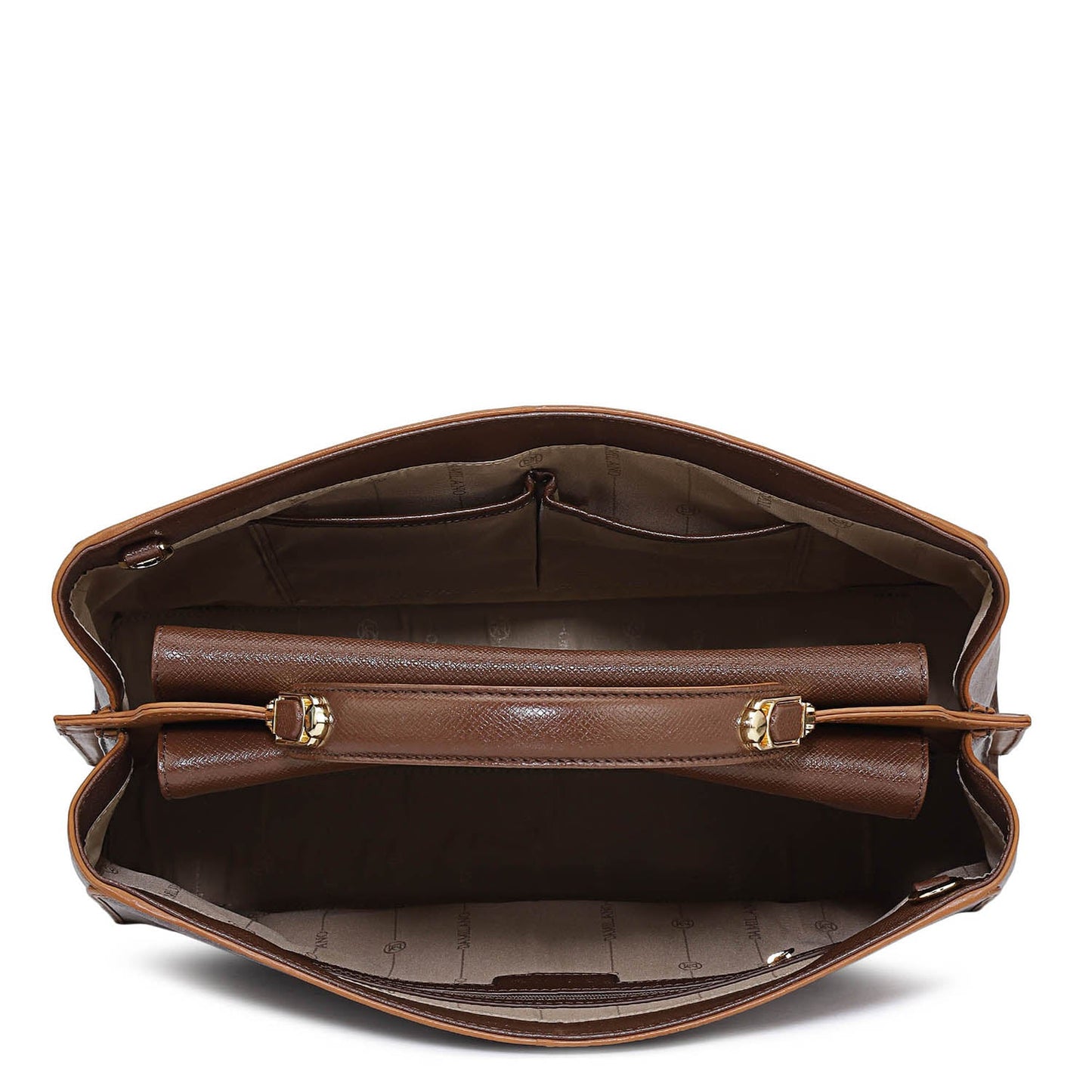 Medium Monogram Leather Book Tote - Date