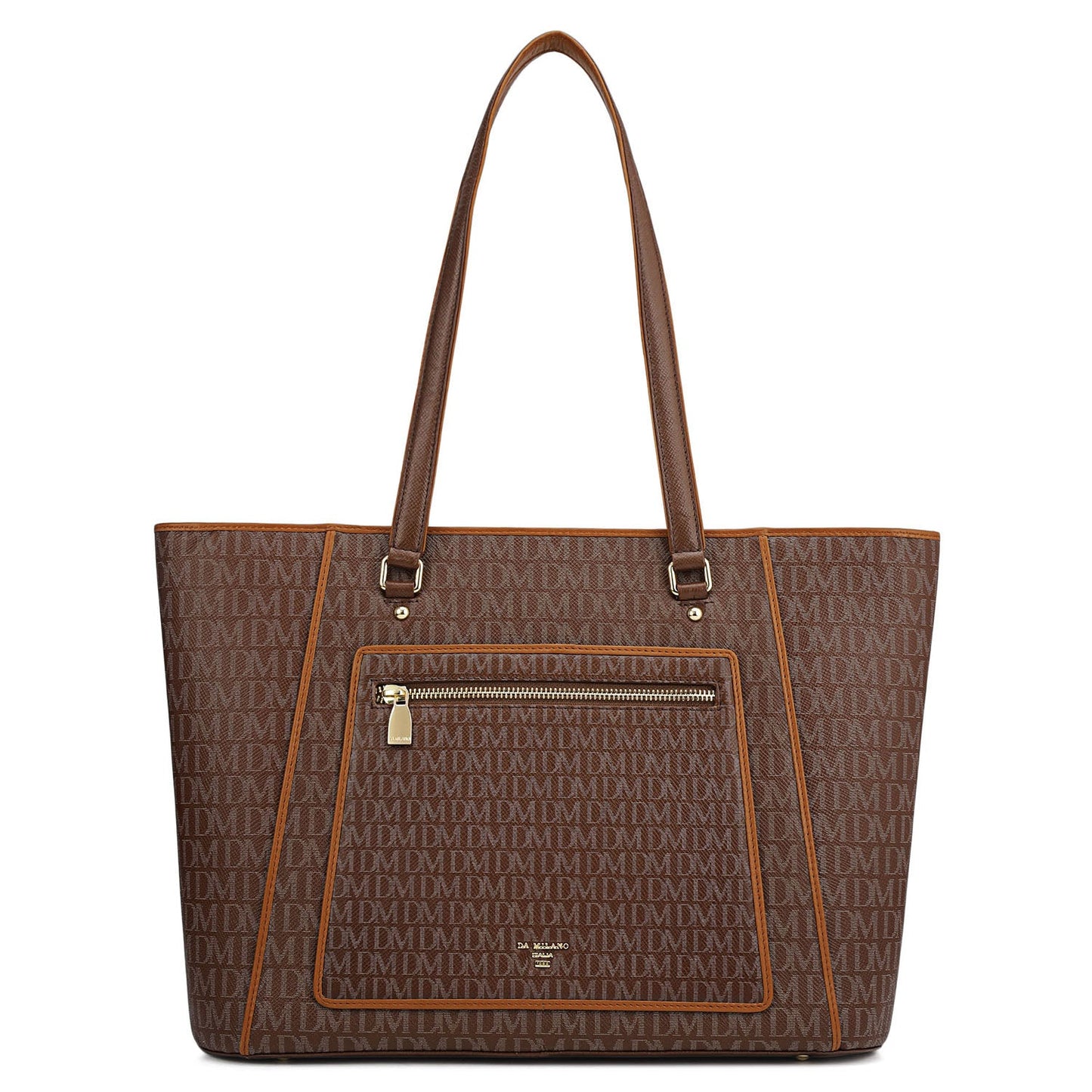 Large Monogram Leather Tote - Date