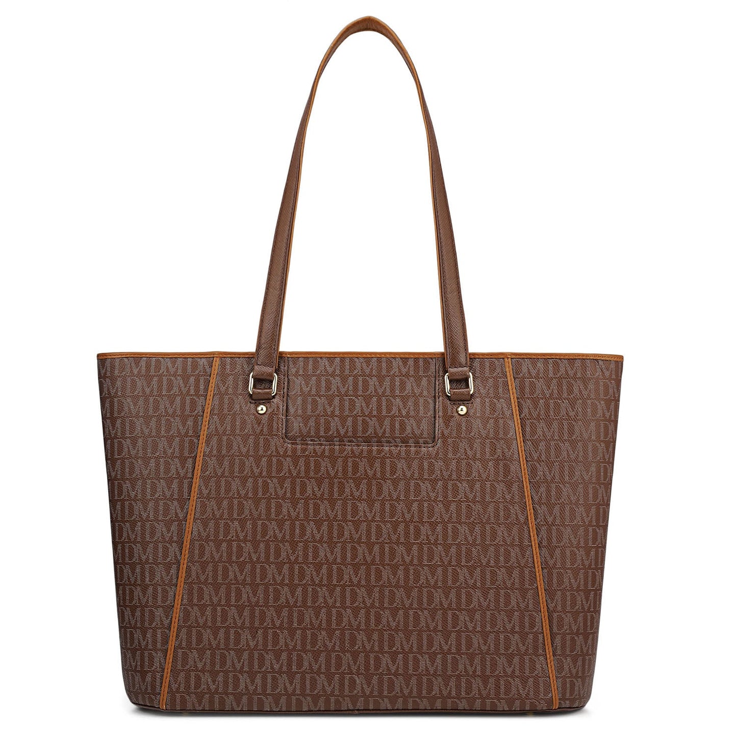 Large Monogram Leather Tote - Date