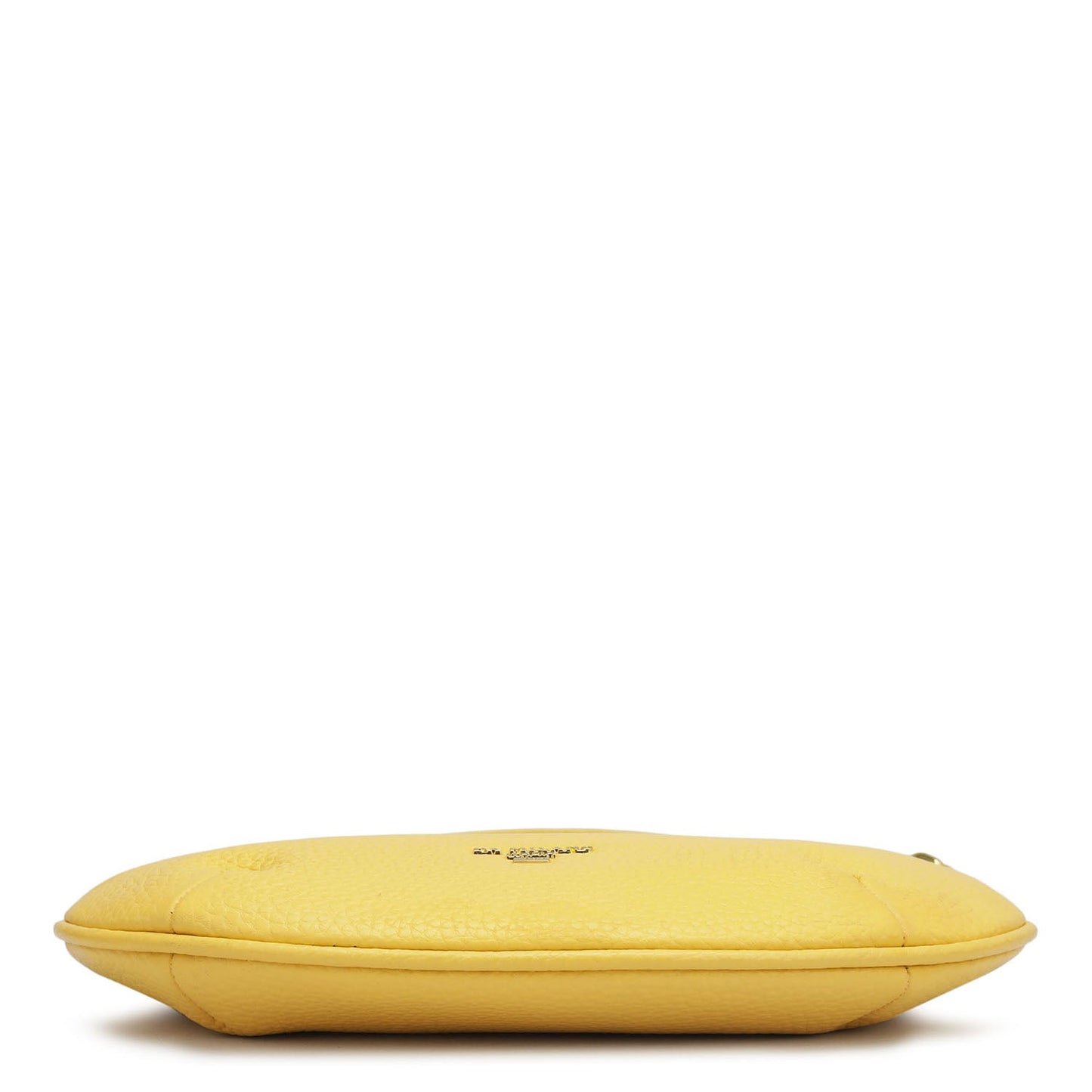 Small Wax Leather Baguette - Mimosa