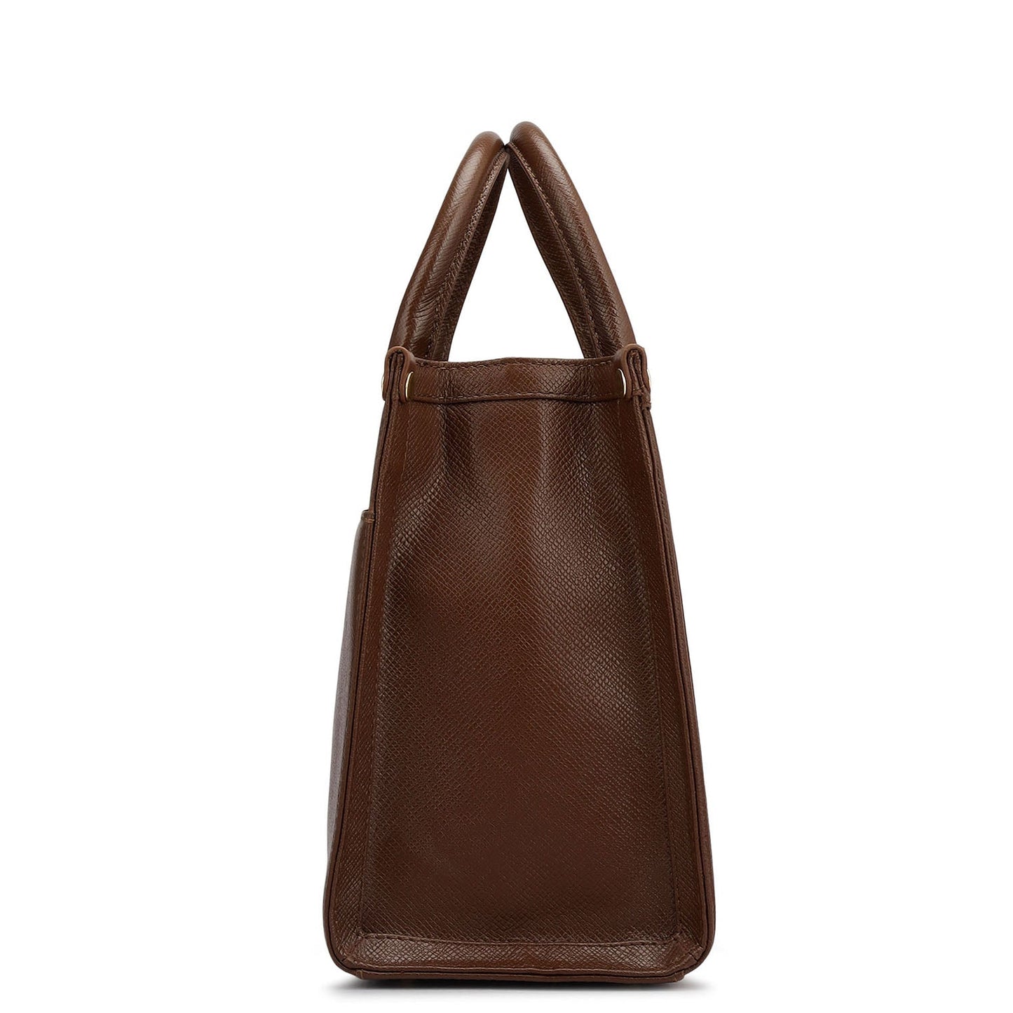 Modern Mosaic Franzy Leather Tote- Date & Frost