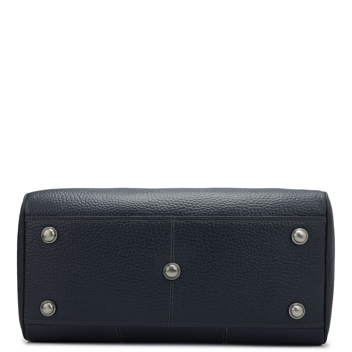 Bub Leather Luggage - Navy