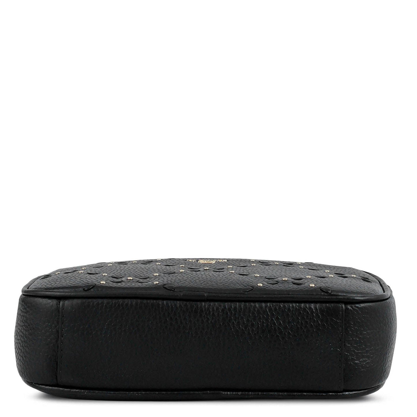 Serena Bunti Wax Leather Sling - Black