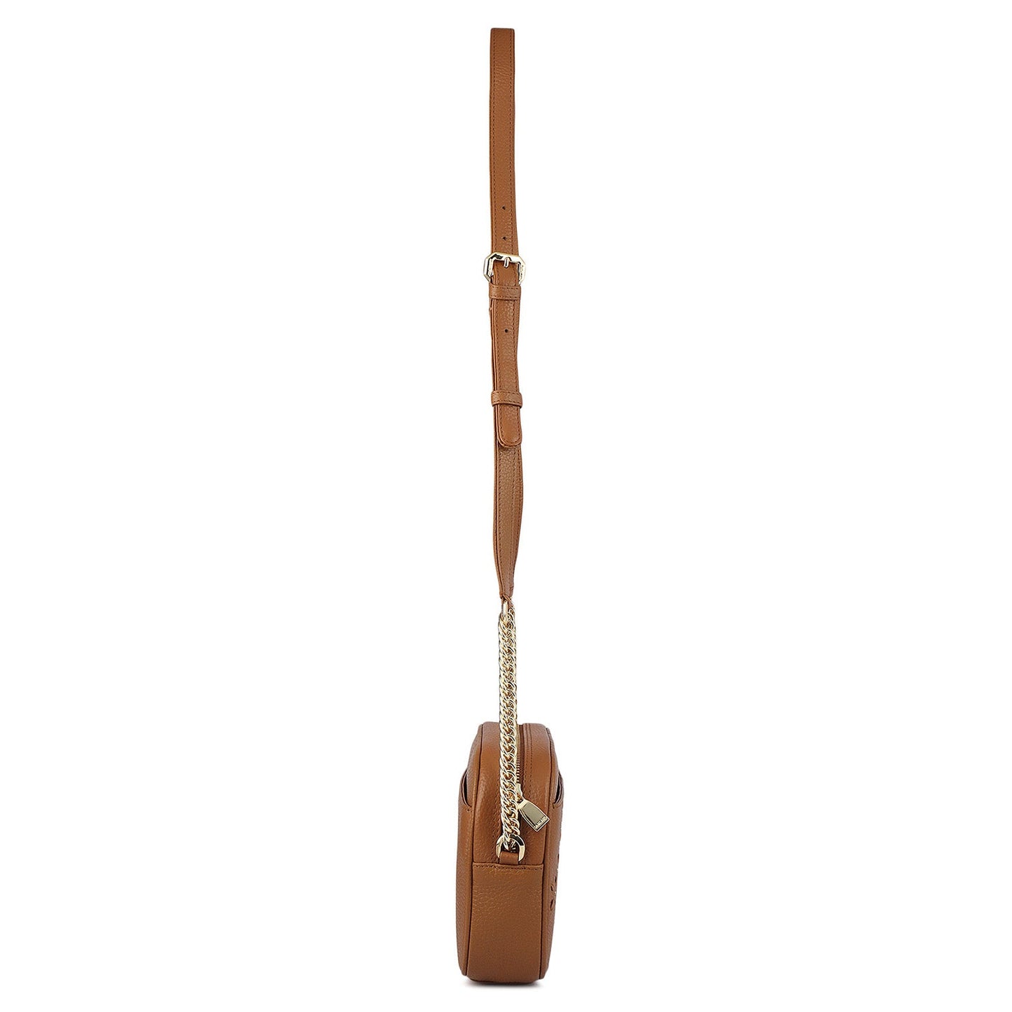 Serena Bunti Wax Leather Sling - Caramel
