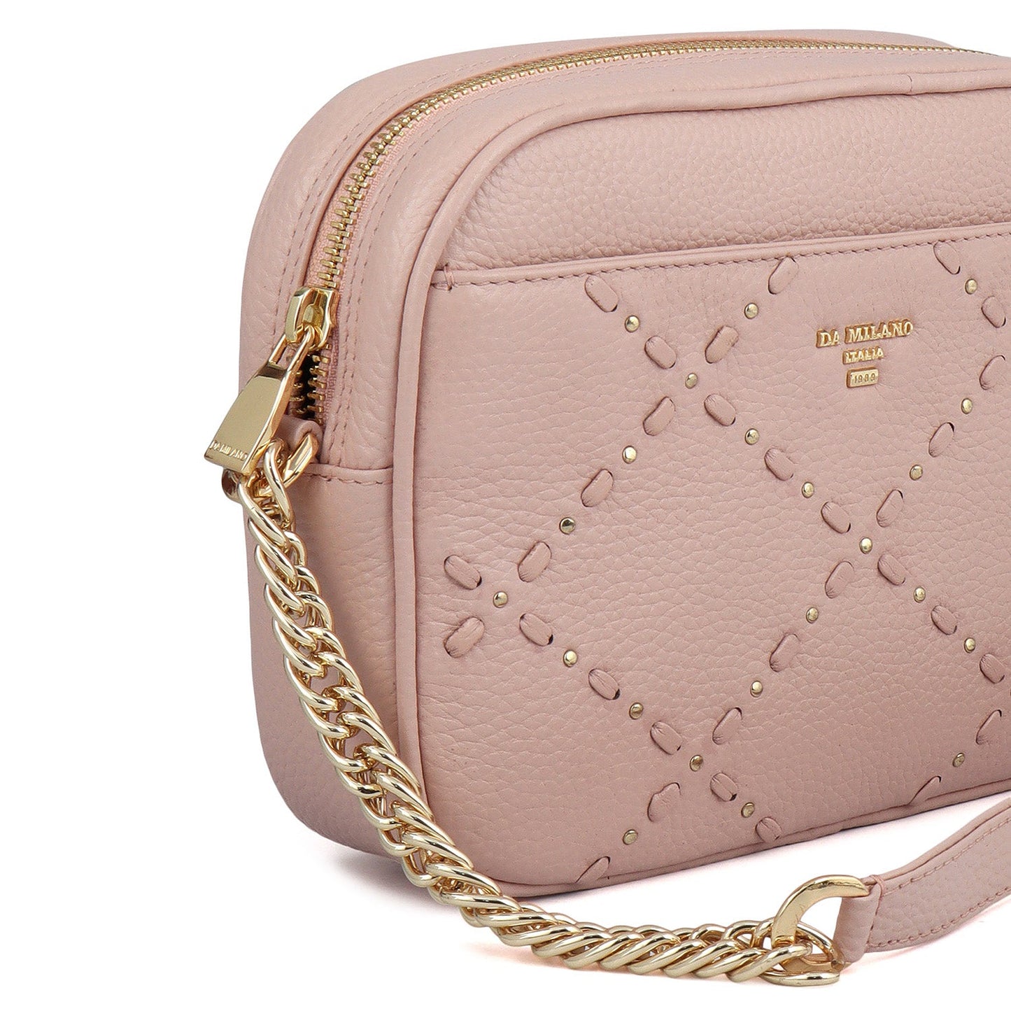 Serena Bunti Wax Leather Sling - Feather