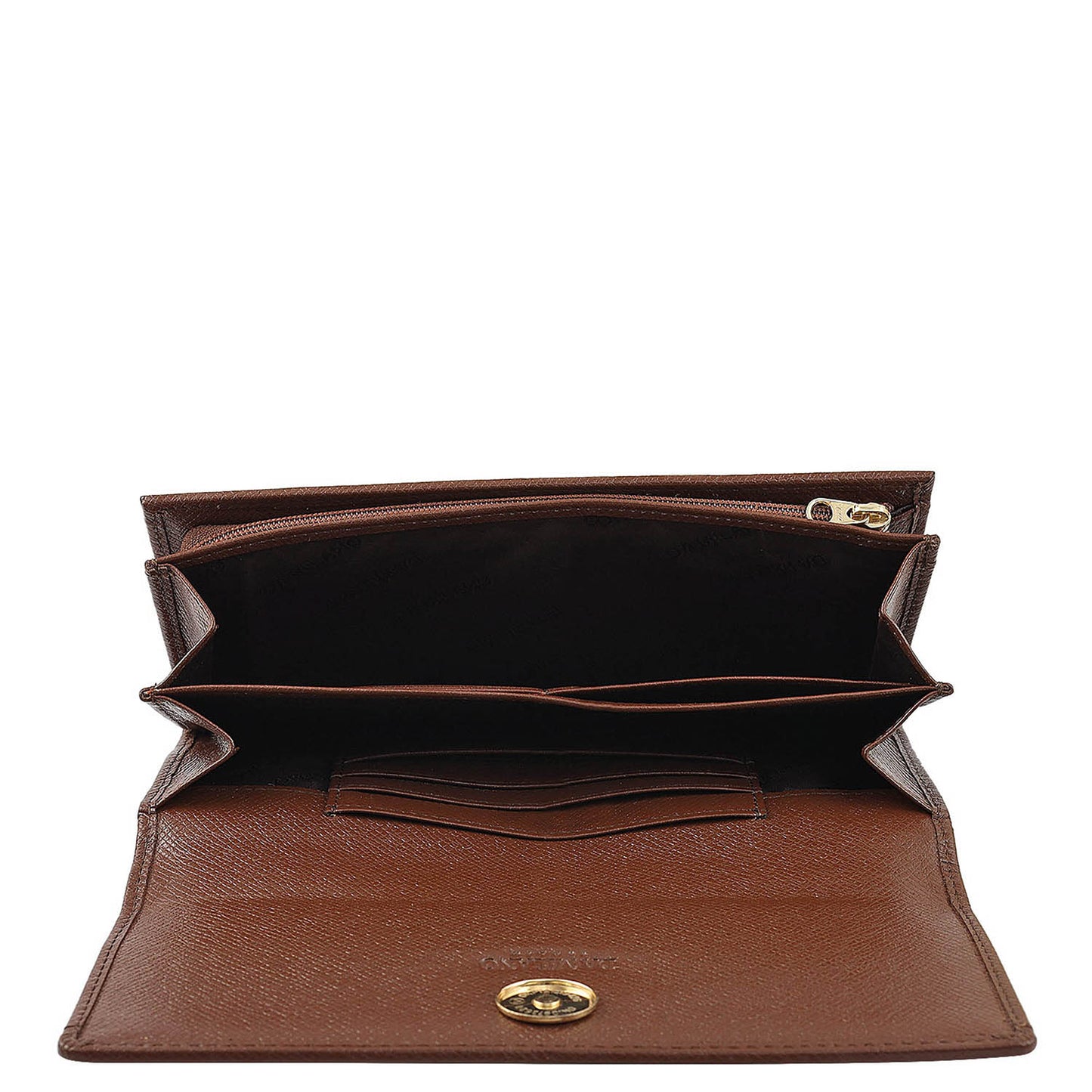 Croco Leather Ladies Wallet - Date