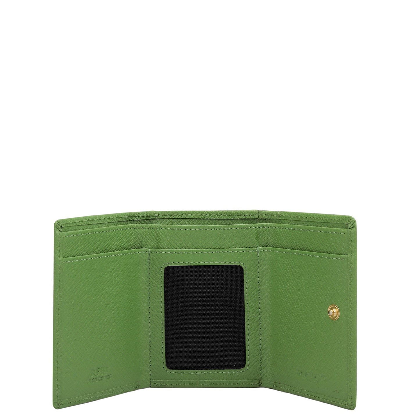 Franzy Leather Ladies Wallet - Kiwi