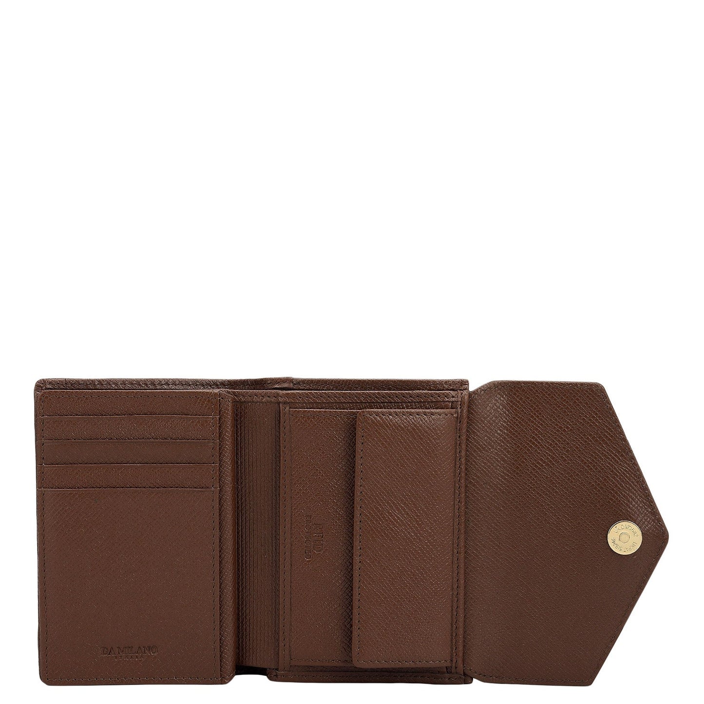 Monogram Leather Ladies Wallet - Date