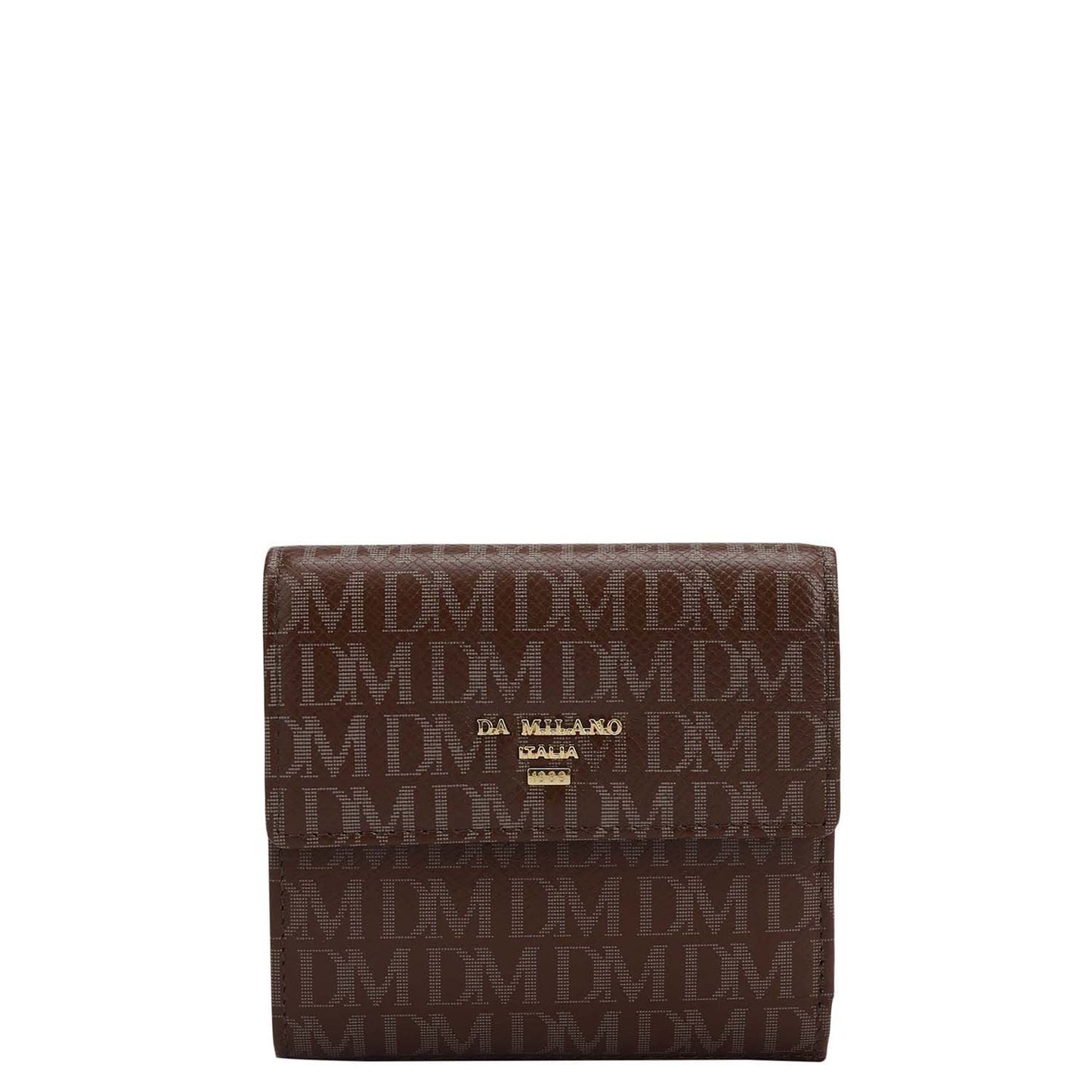 Monogram Leather Ladies Wallet - Date