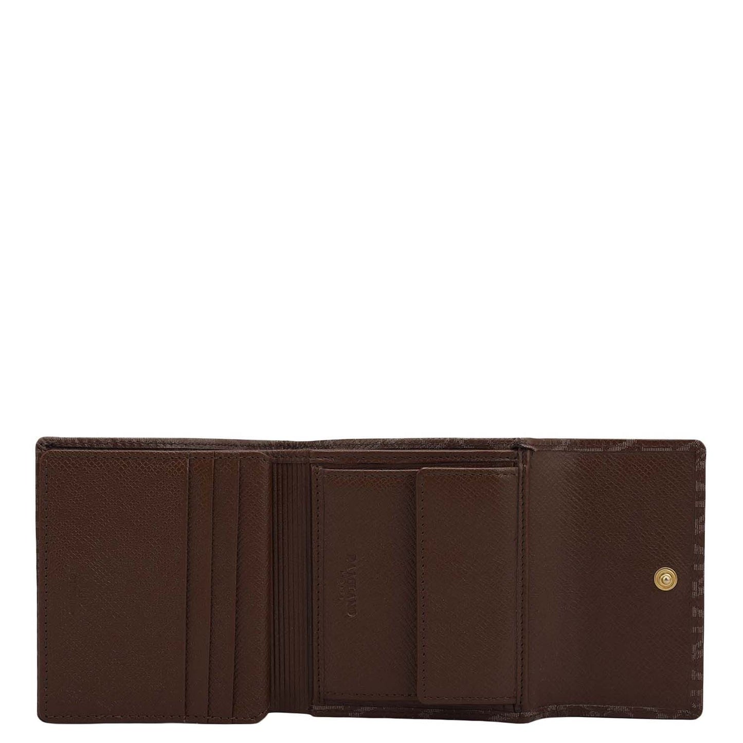 Monogram Leather Ladies Wallet - Date