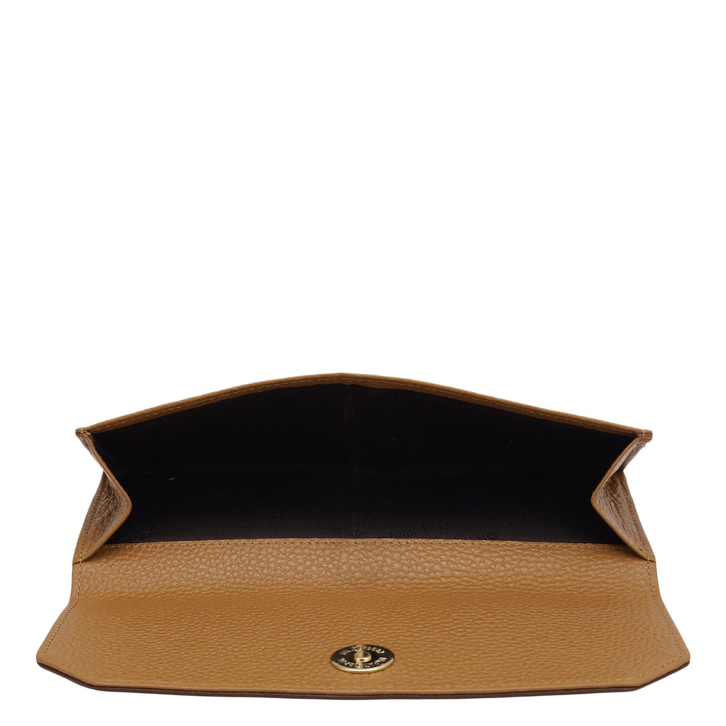 Wax Leather Ladies Wallet - Espresso & Caramel