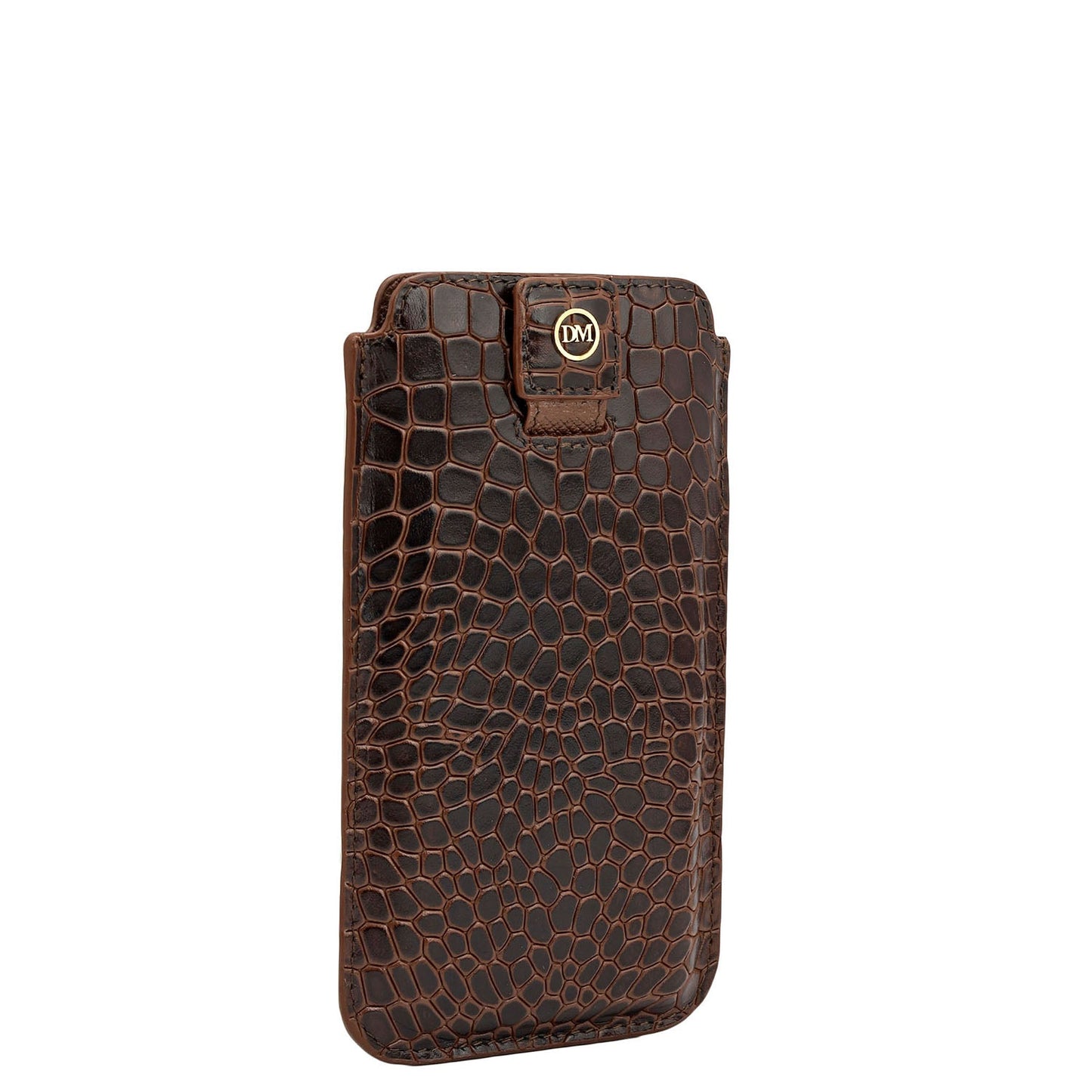 Croco Leather Mobile Case - Date