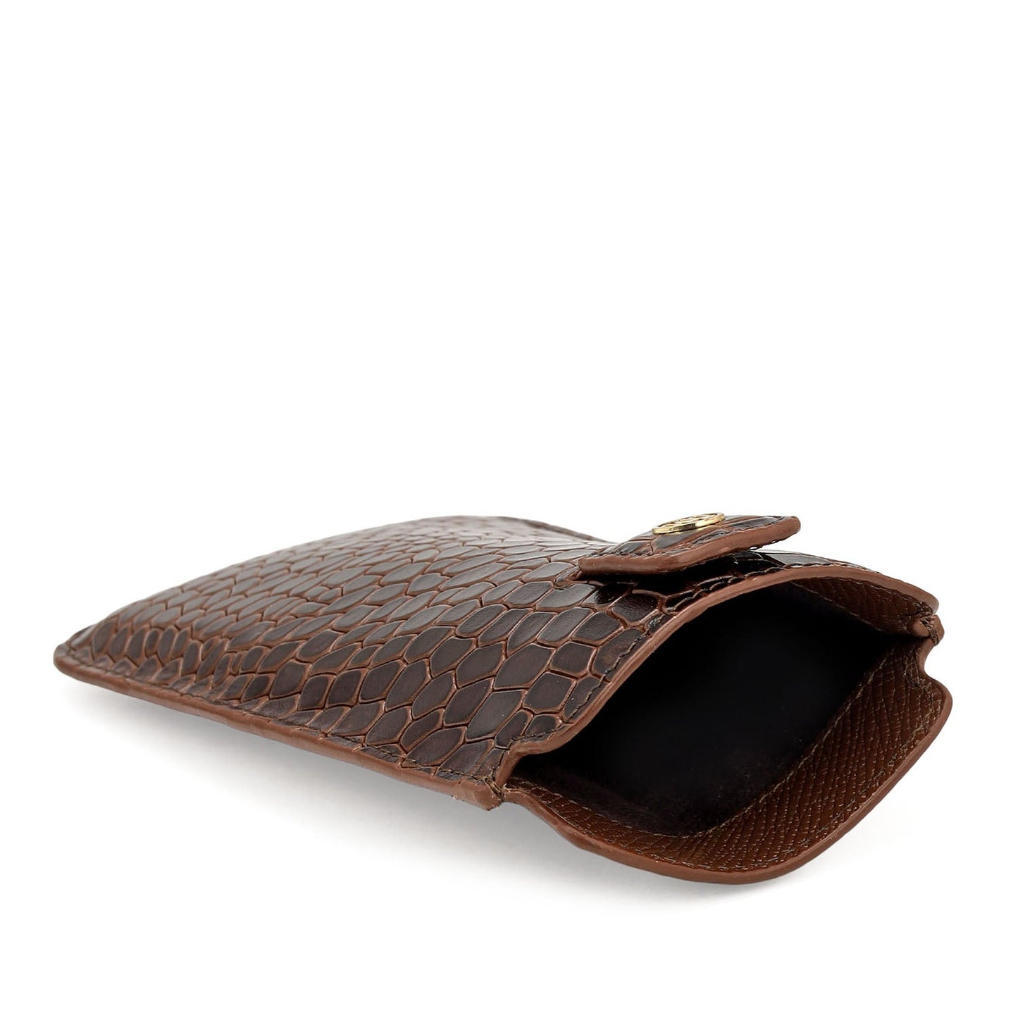 Croco Leather Mobile Case - Date