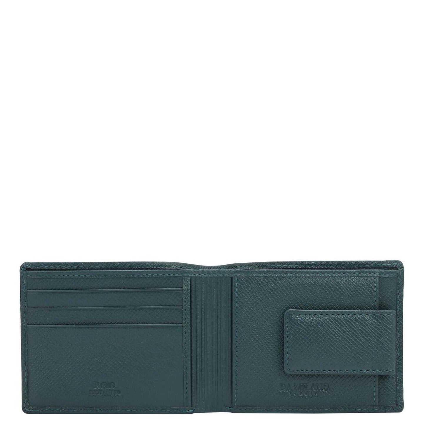 Croco Leather Money Clip - Octane