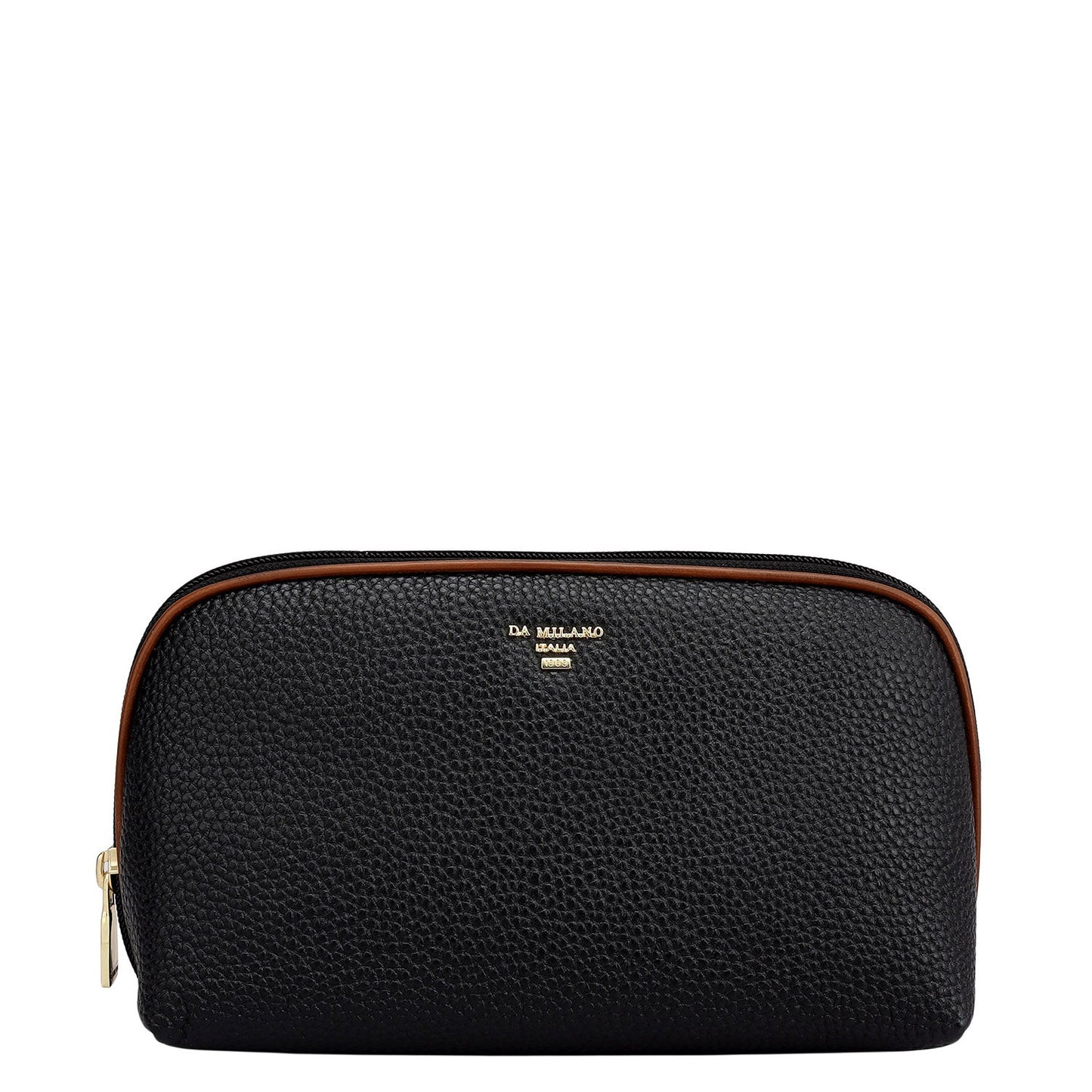 Wax Leather Multi Pouch - Black