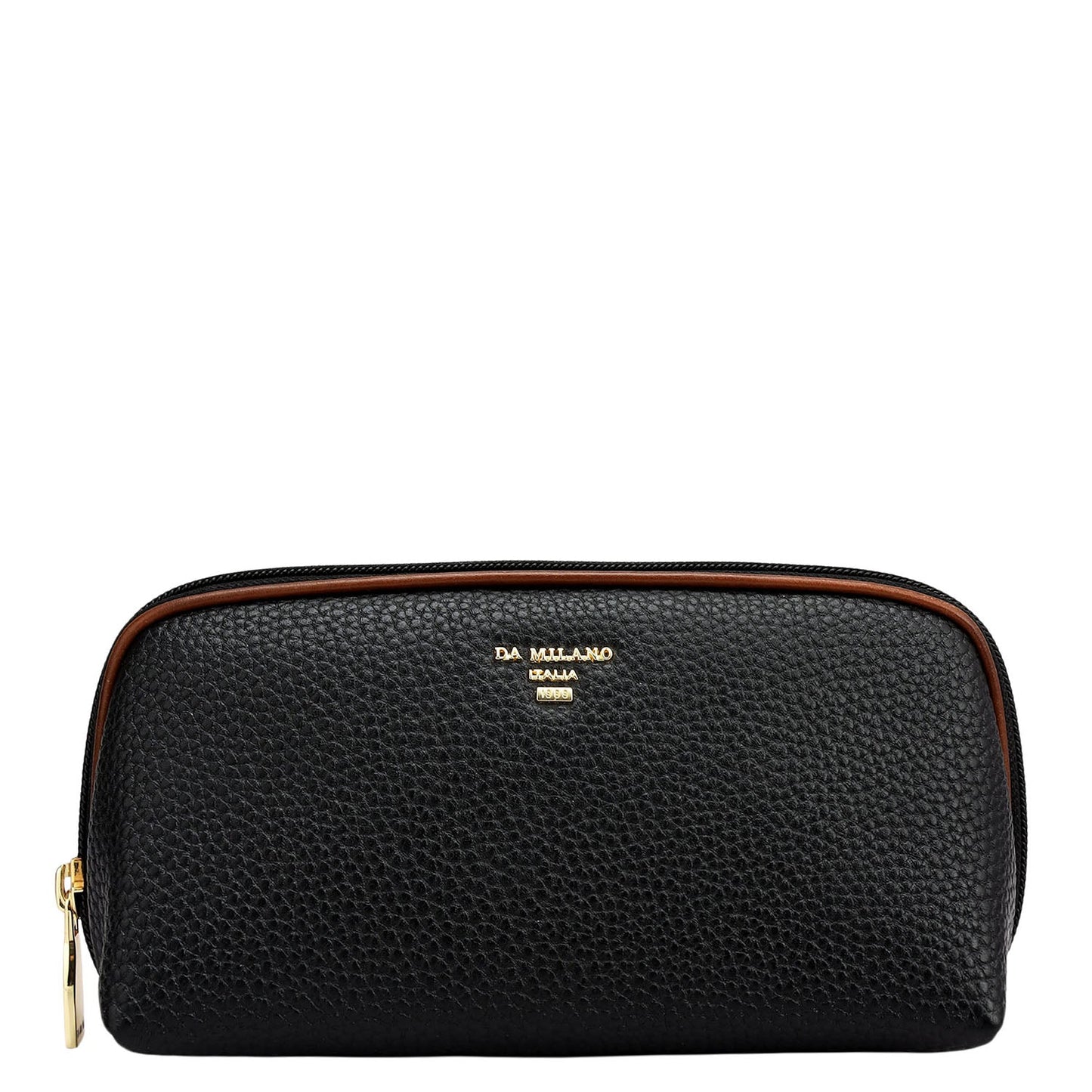 Wax Leather Multi Pouch - Black