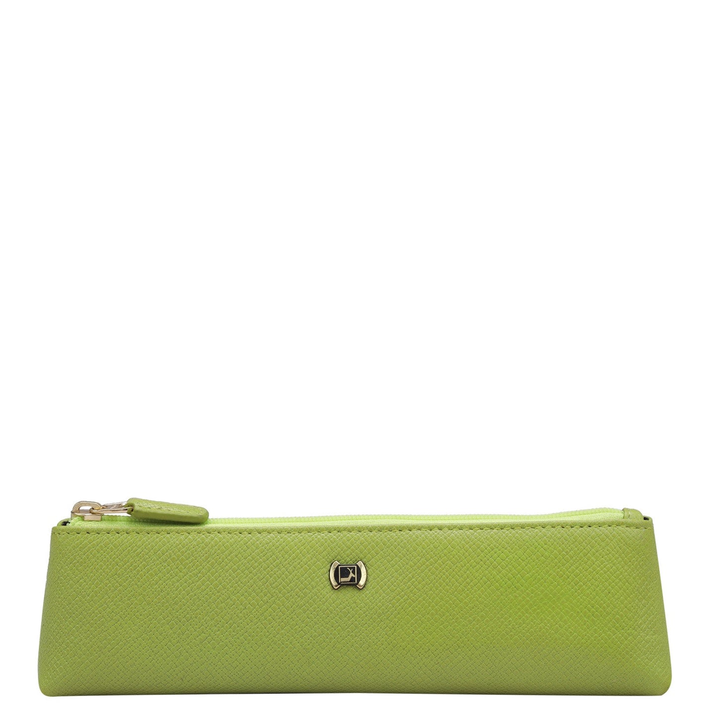 Franzy Leather Multi Pouch - Lime