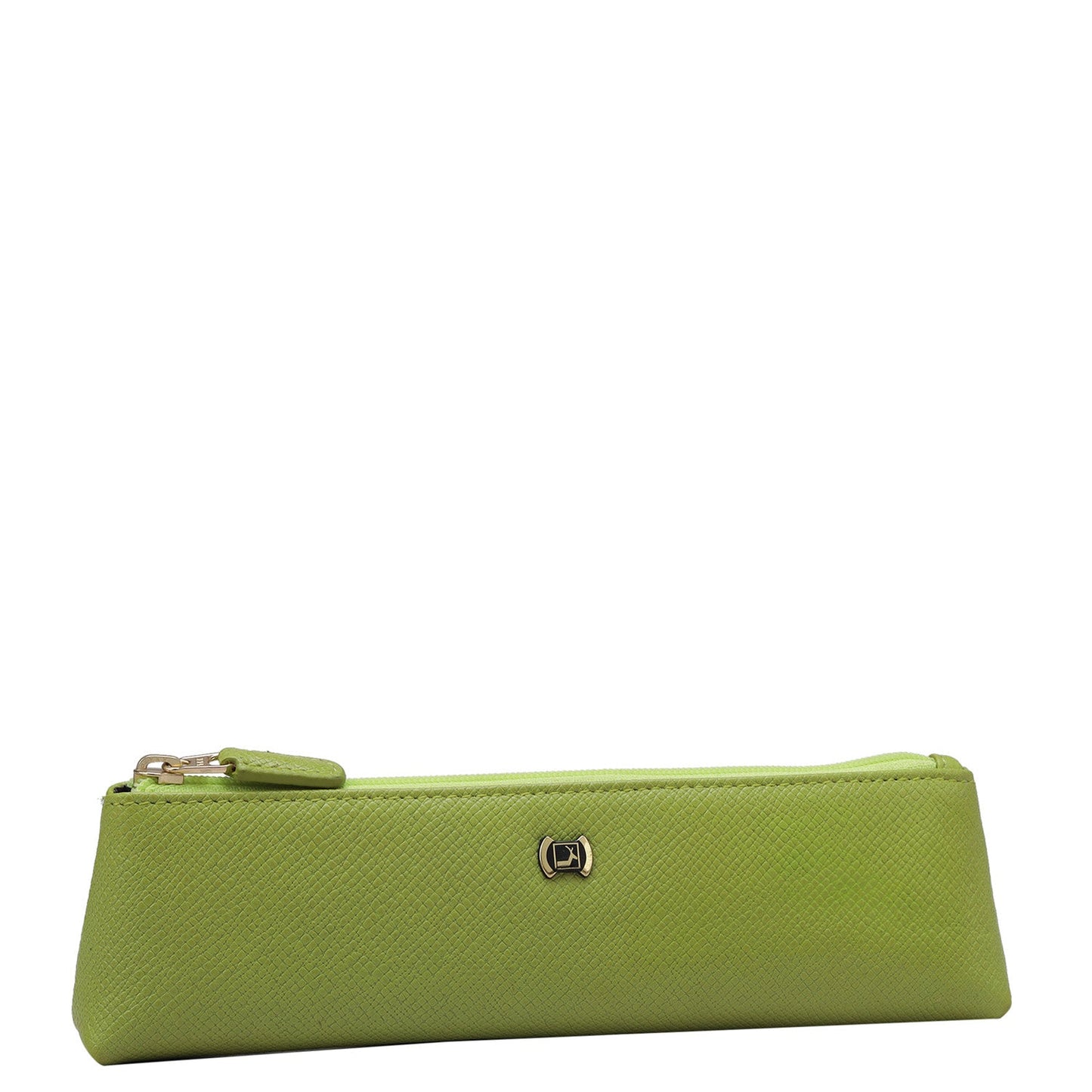 Franzy Leather Multi Pouch - Lime